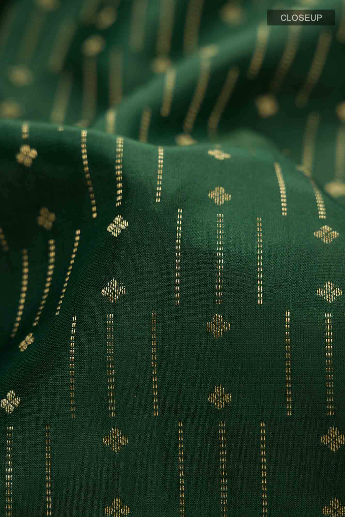 Green Kanchipuram Silk Saree
