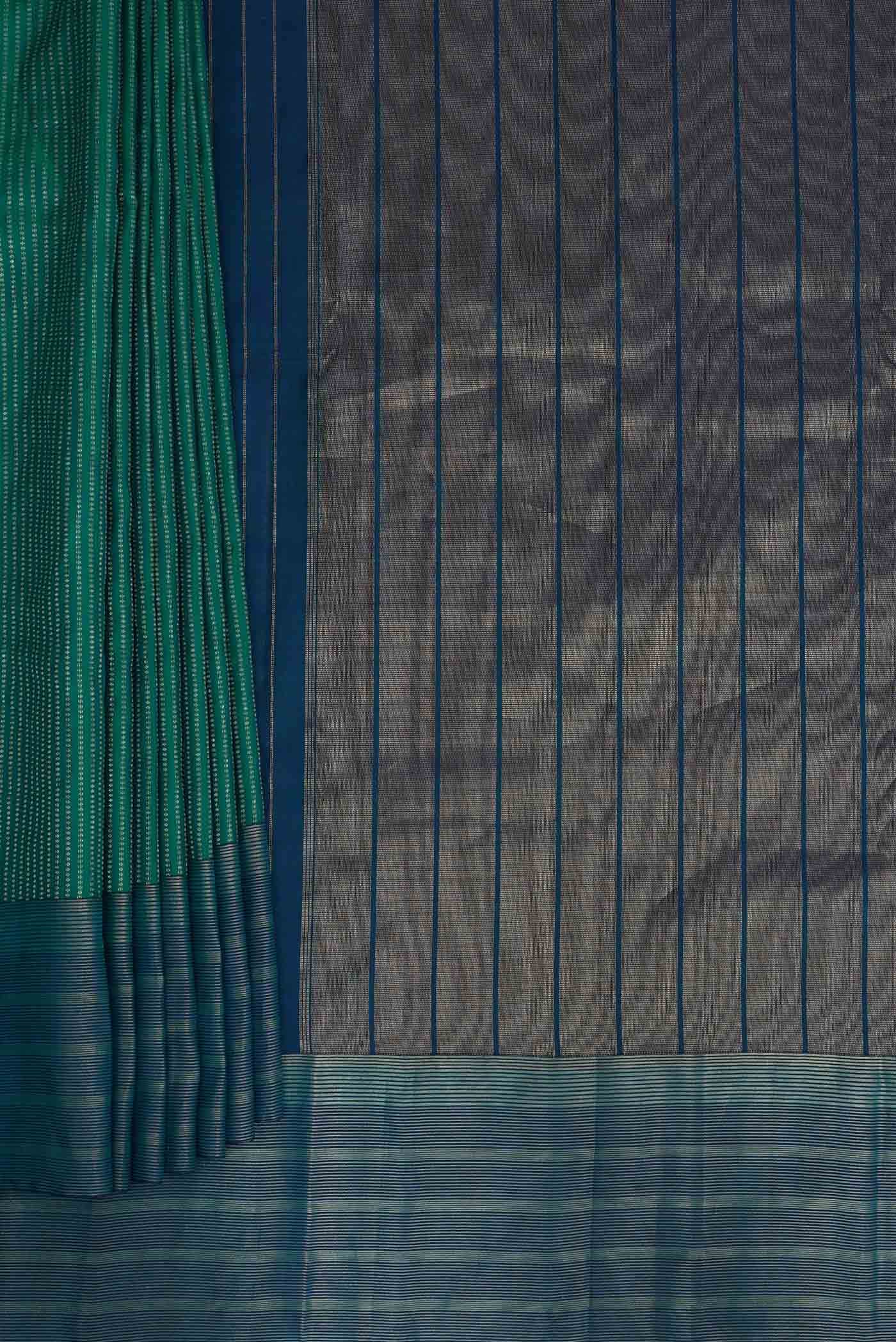 Green Kanchipuram Silk Saree