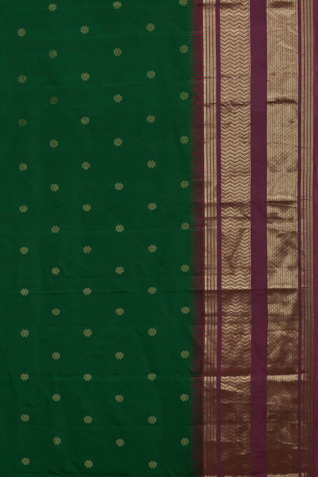 Green Kanchipuram Silk Saree
