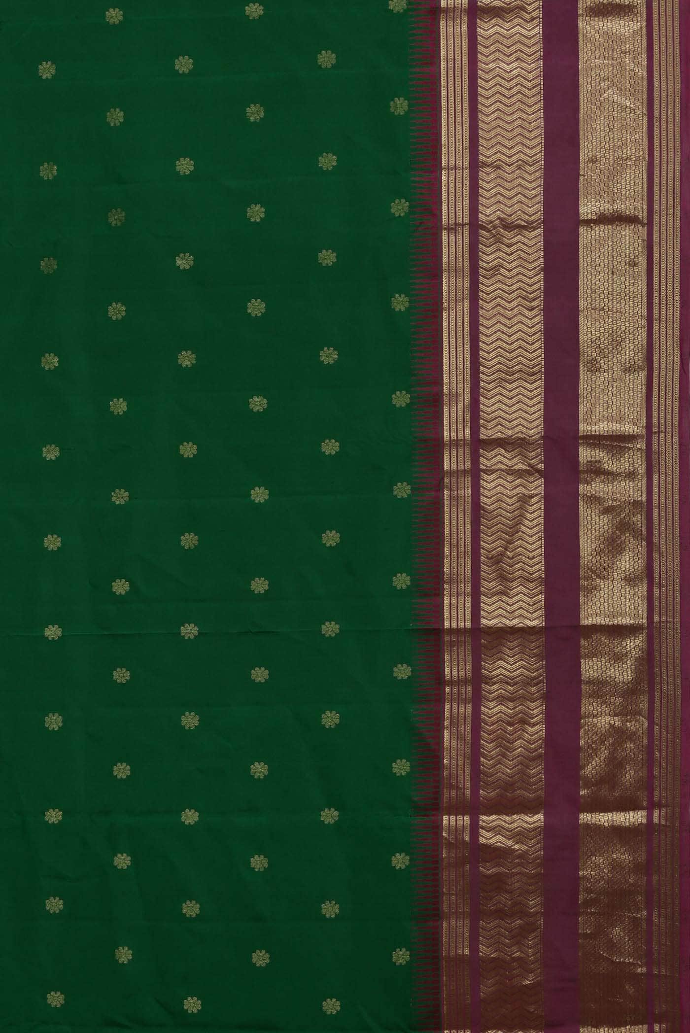 Green Kanchipuram Silk Saree