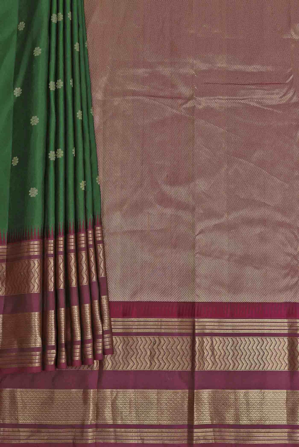 Green Kanchipuram Silk Saree