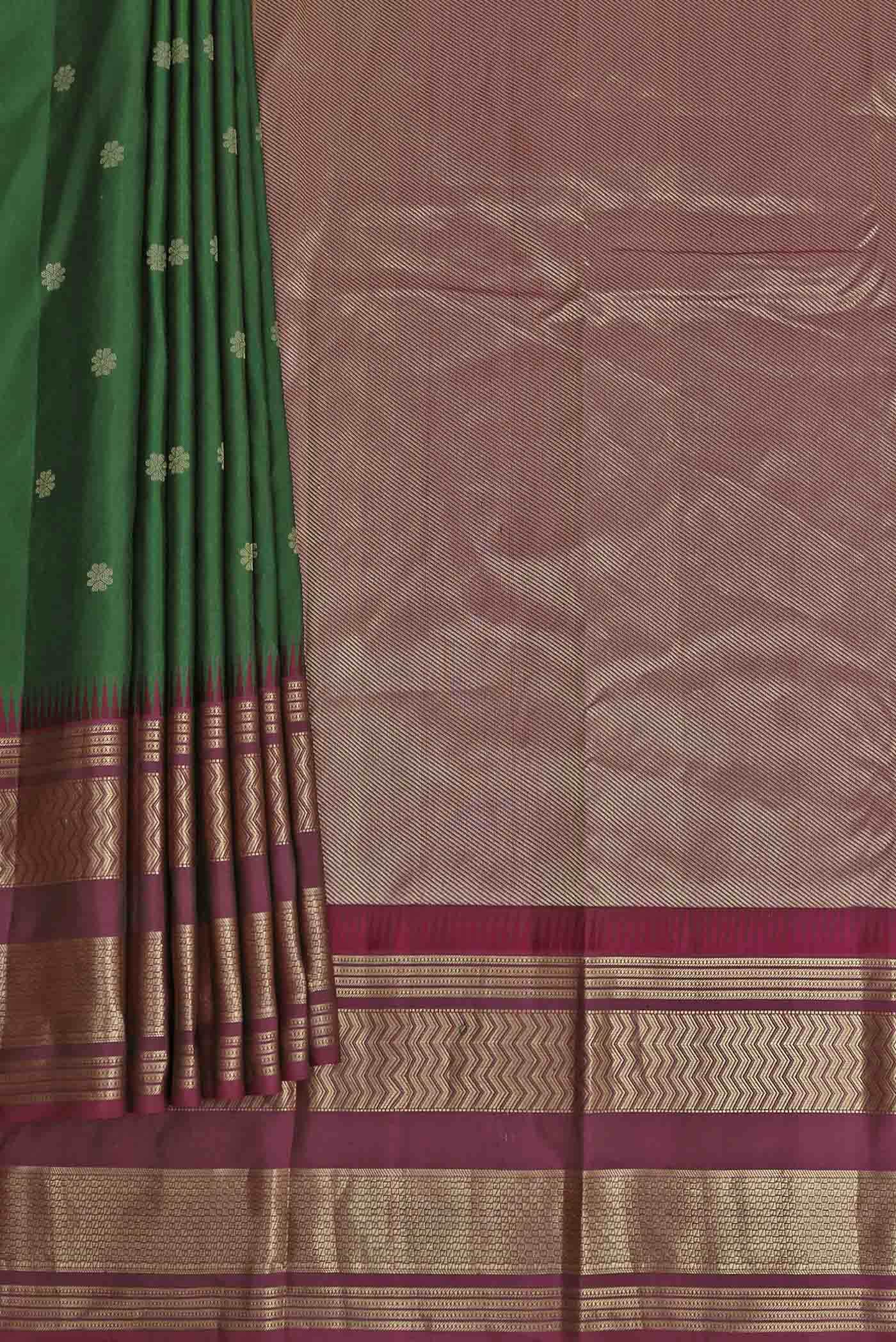 Green Kanchipuram Silk Saree