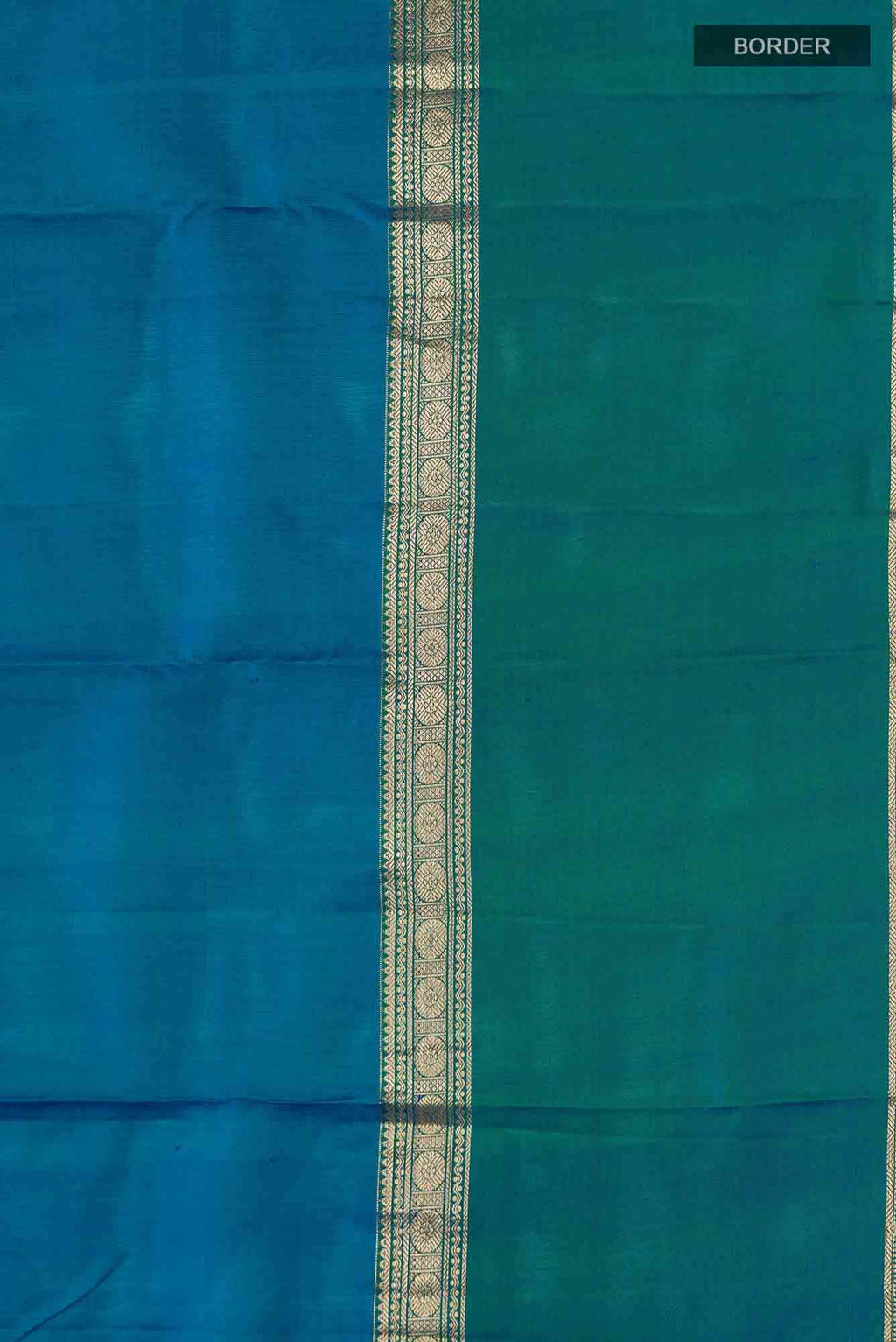 Blue Kanchipuram Silk Saree