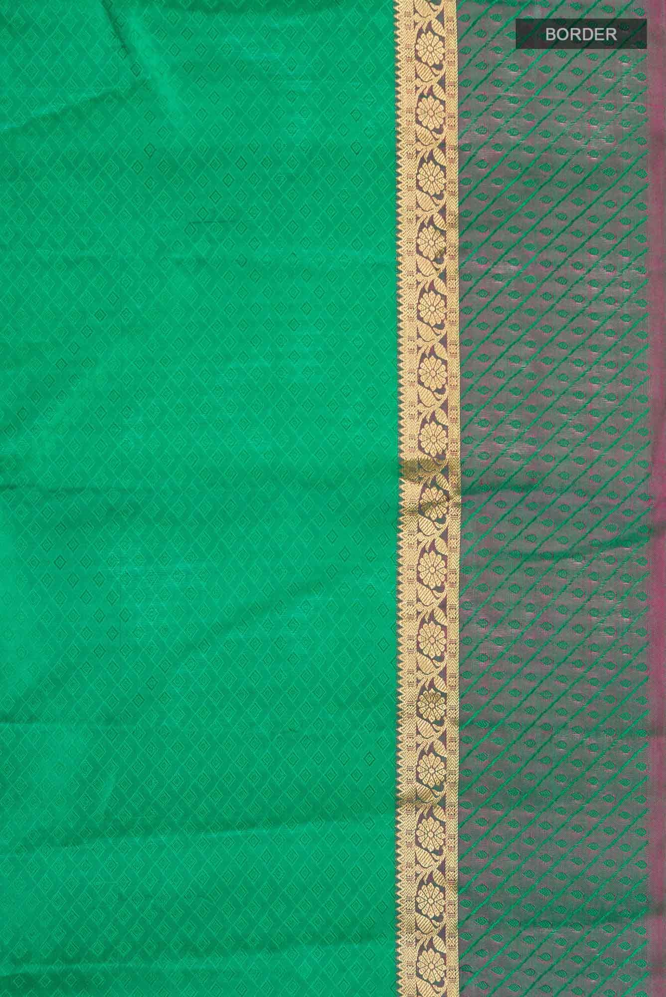Green Kanchipuram Silk Saree