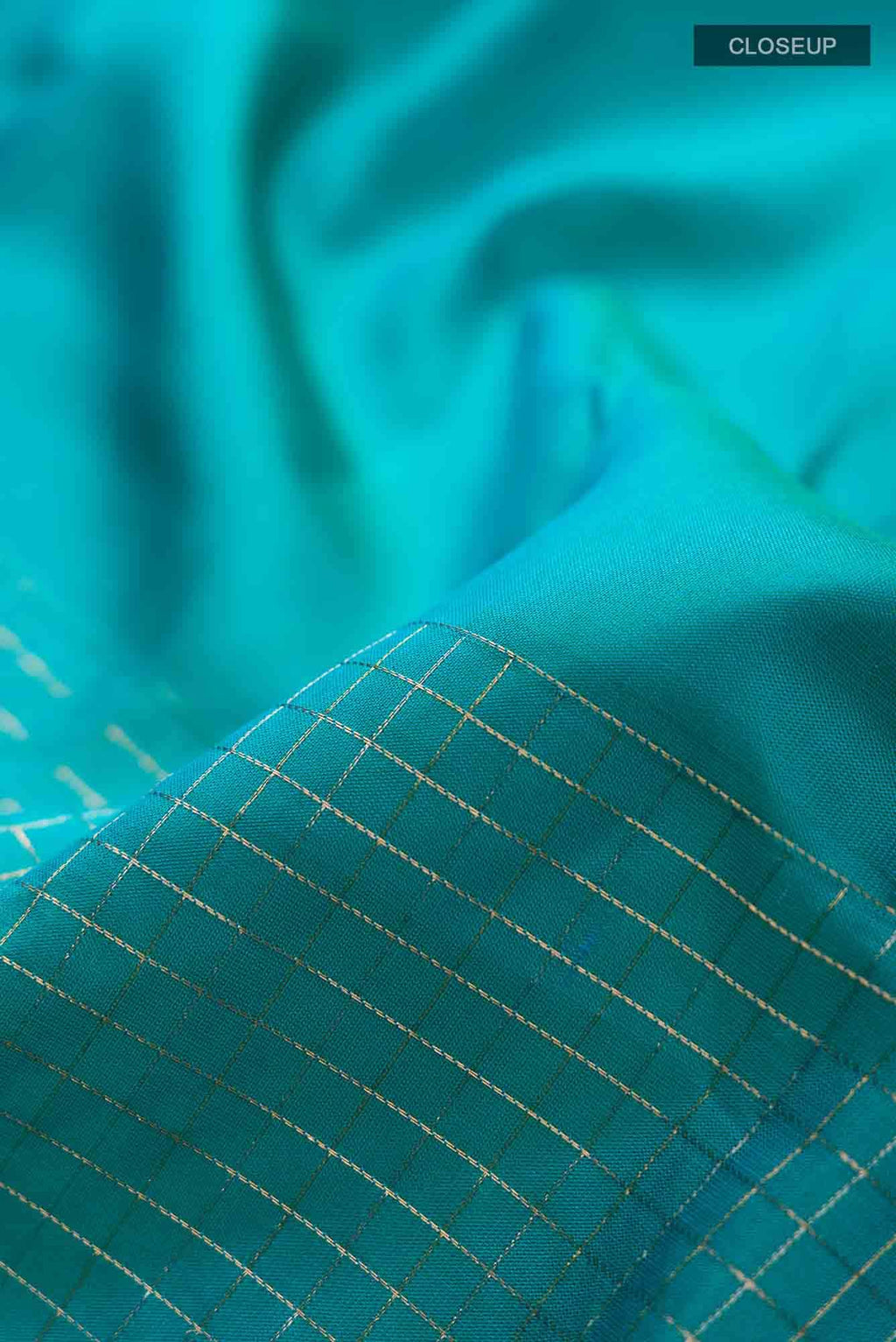 Blue Kanchipuram Silk Saree