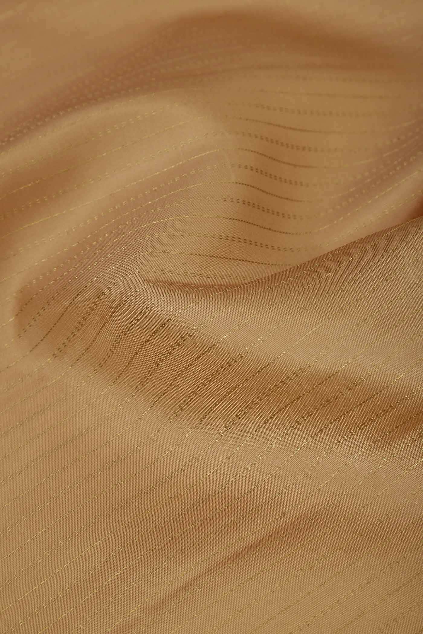 Beige Kanchipuram Silk Saree