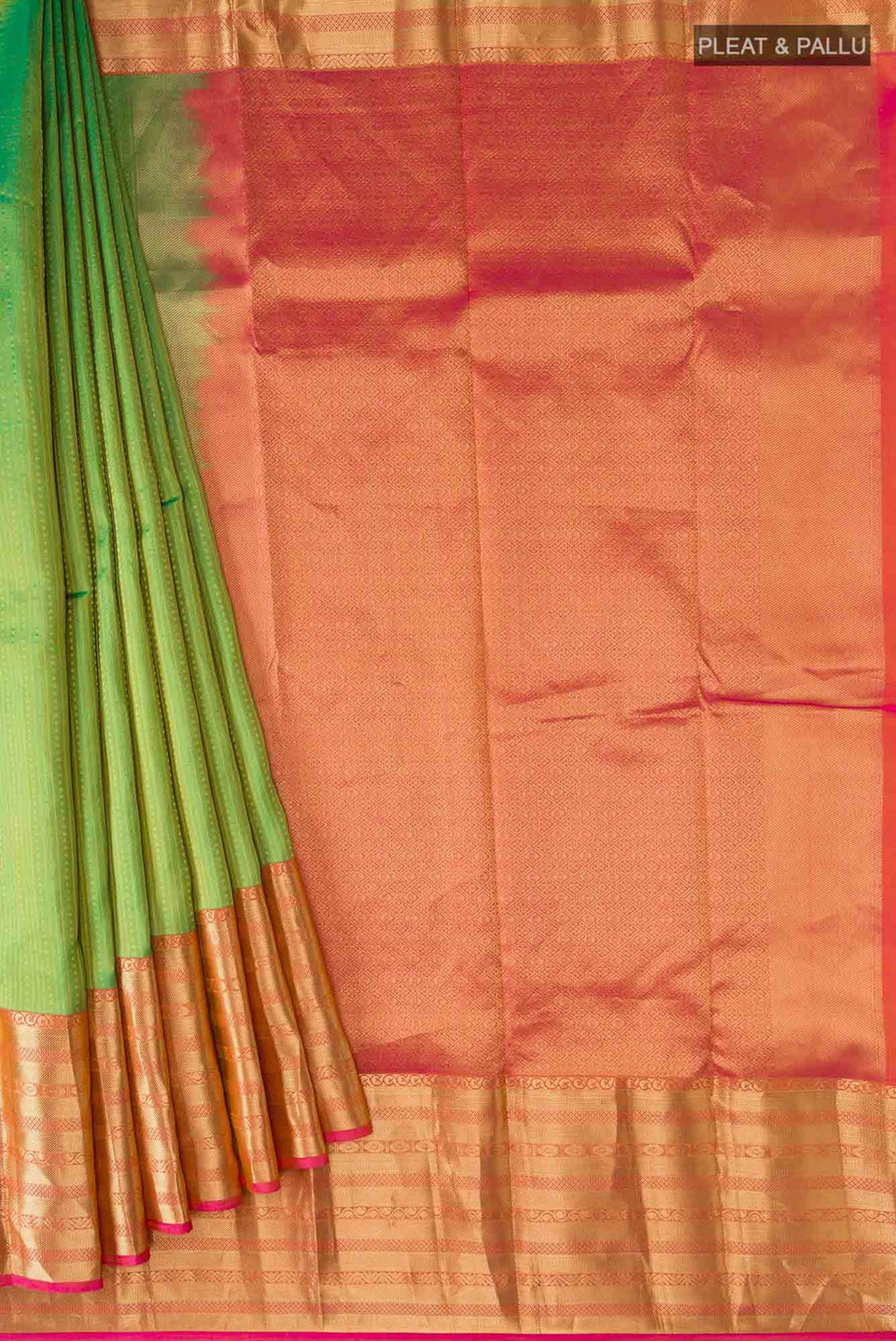 Green Kanchipuram Silk Saree