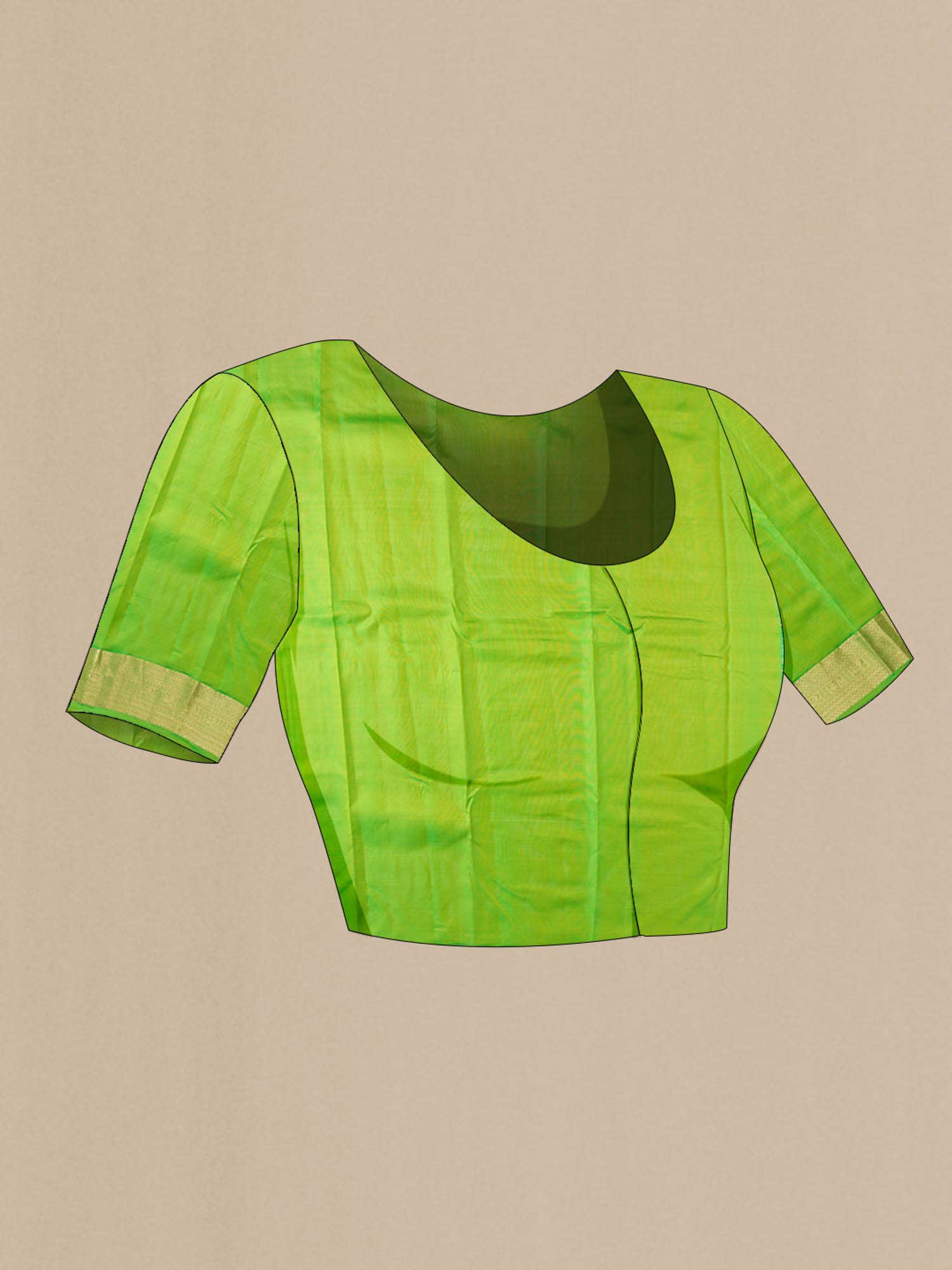 Green Kanchipuram Silk Saree