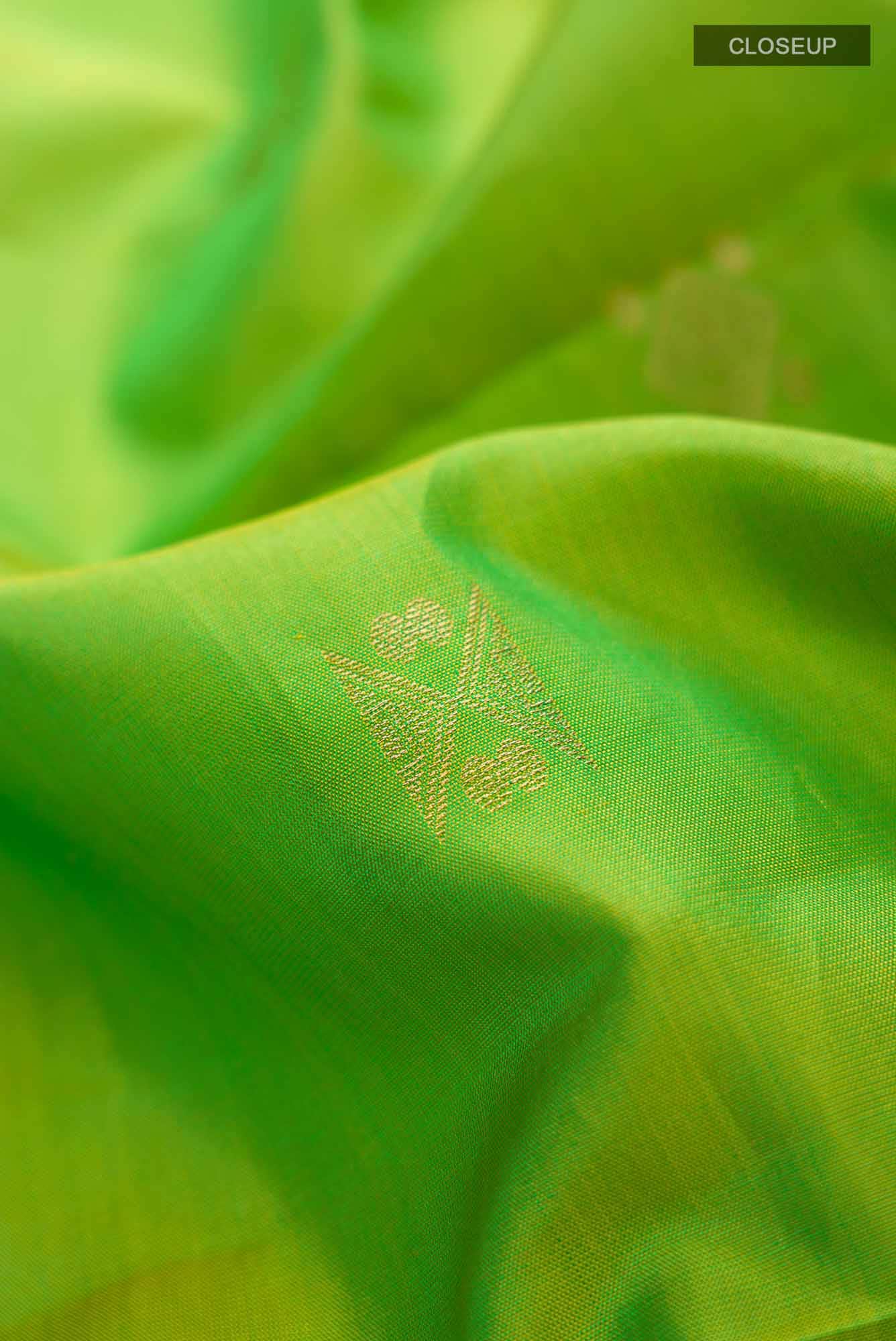 Green Kanchipuram Silk Saree
