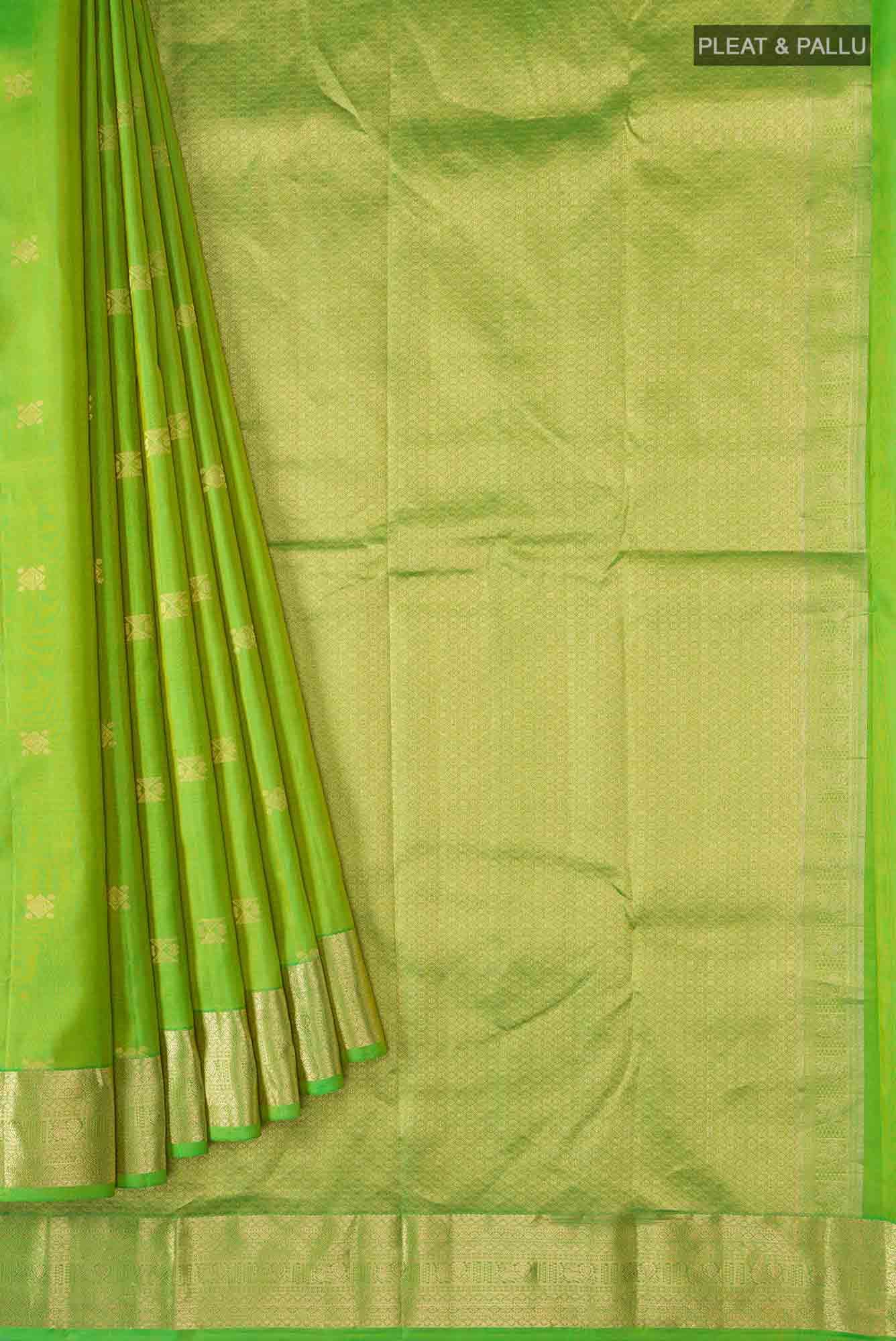 Green Kanchipuram Silk Saree