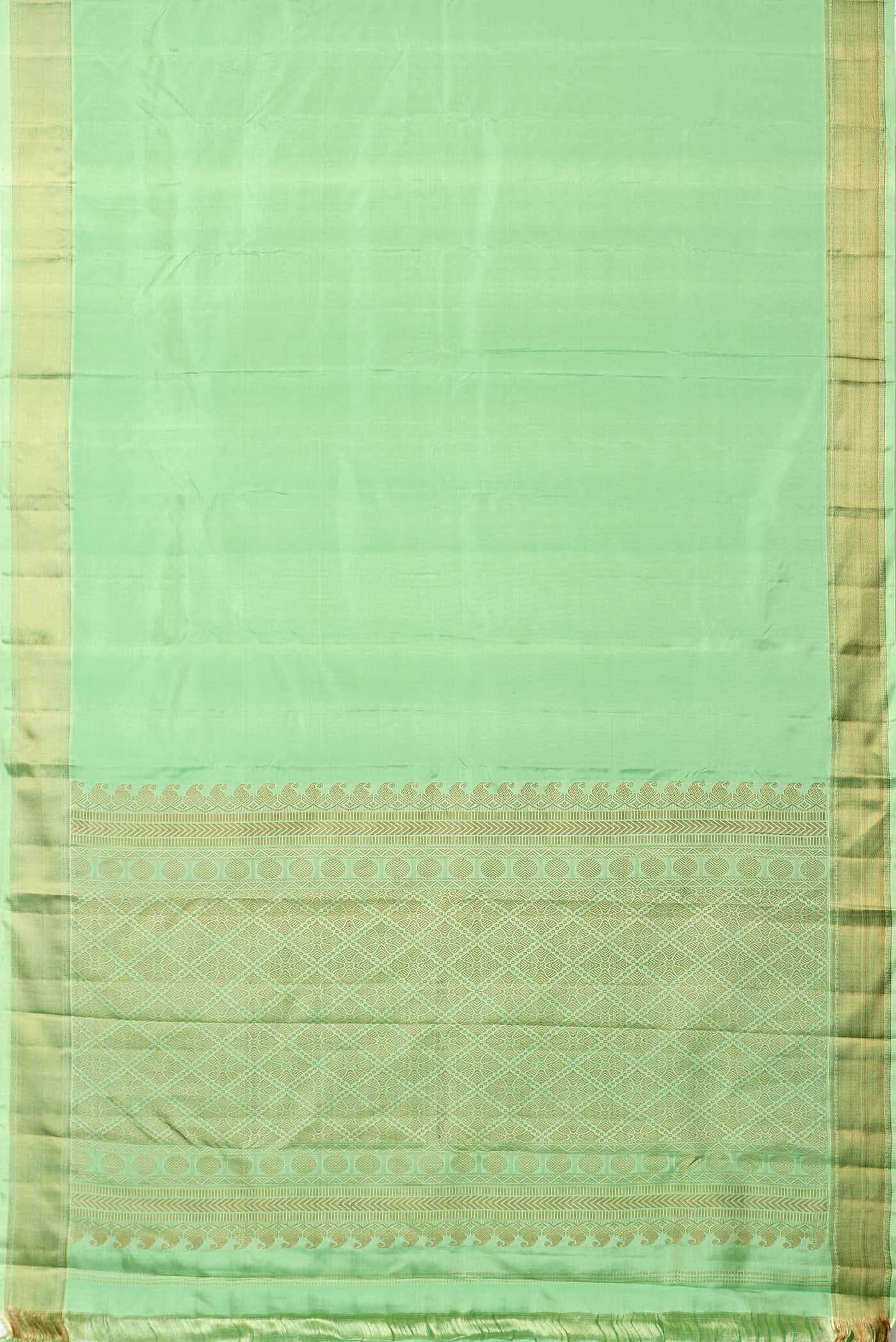 Green Kanchipuram Silk Saree