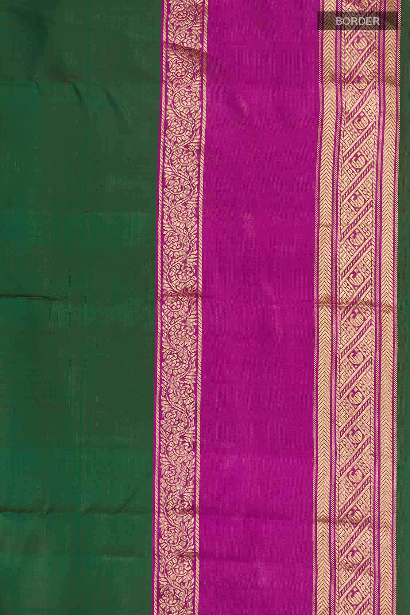 Green Kanchipuram Silk Saree