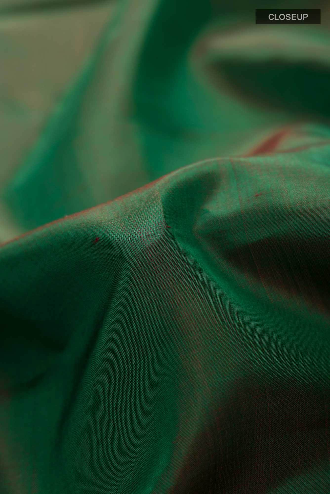 Green Kanchipuram Silk Saree