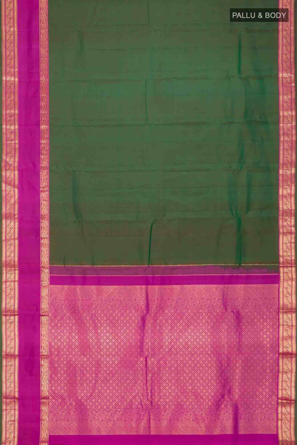 Green Kanchipuram Silk Saree