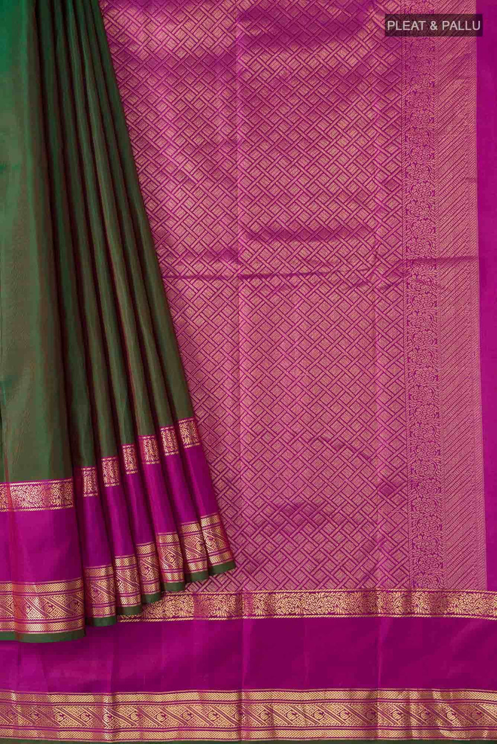Green Kanchipuram Silk Saree