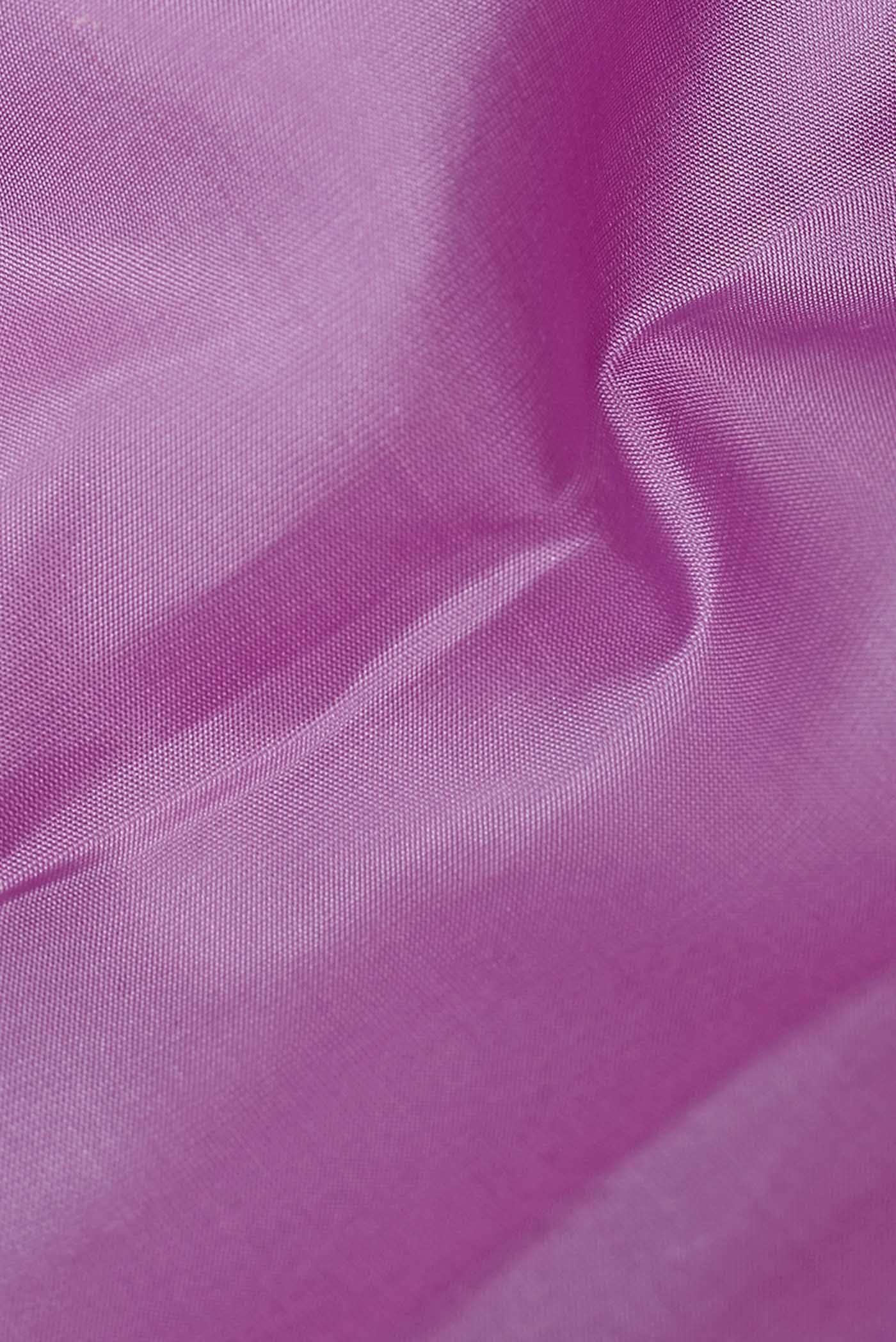 Lavender Kanchipuram Silk Saree