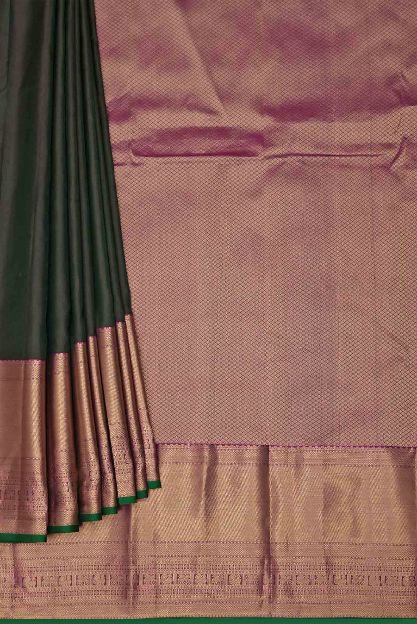 Green Kanchipuram Silk Saree