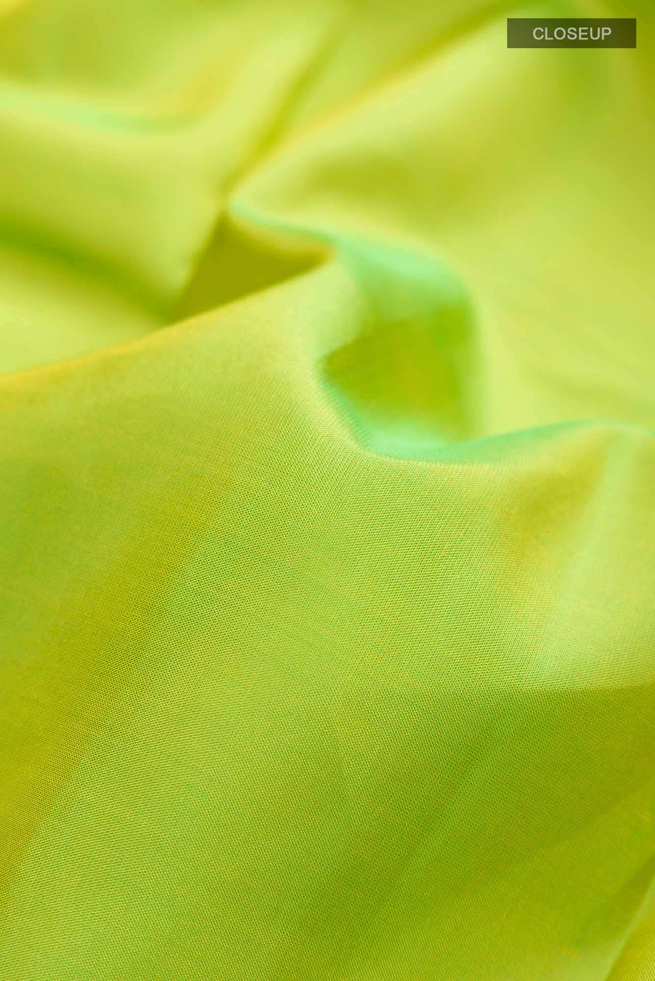 Mehandi Green Kanchipuram Silk Saree
