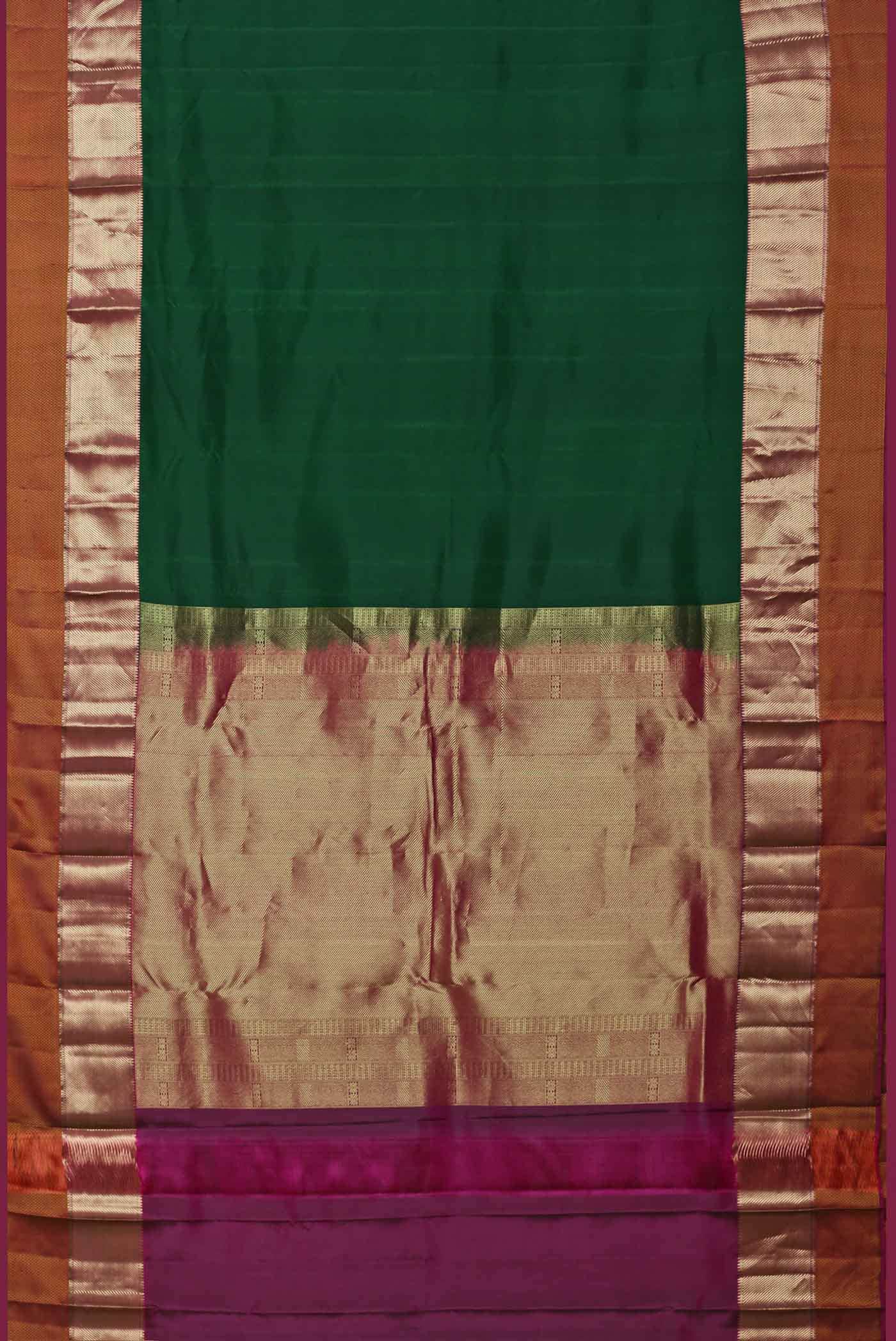 Green Kanchipuram Silk Saree