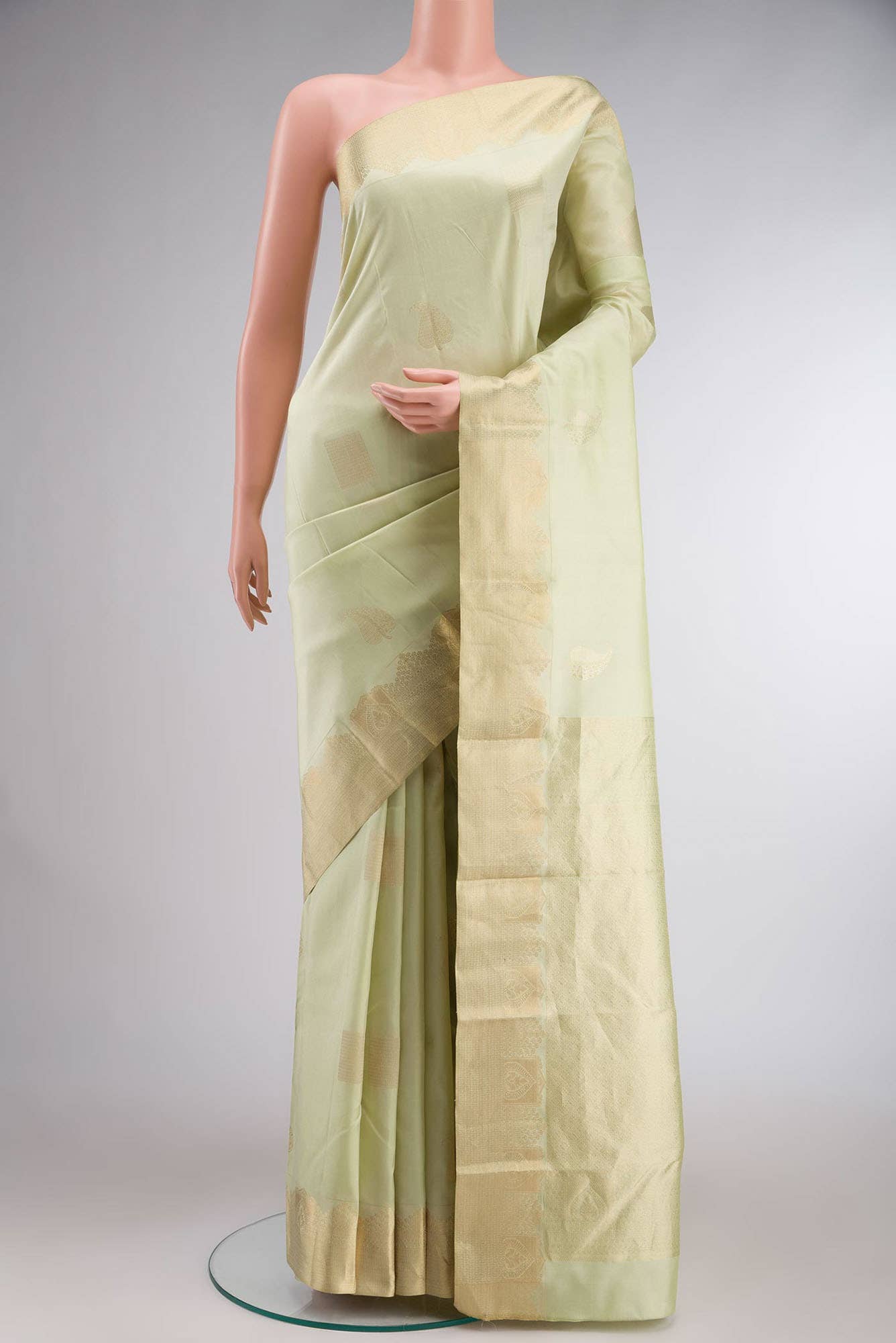 Green Kanchipuram Silk Saree