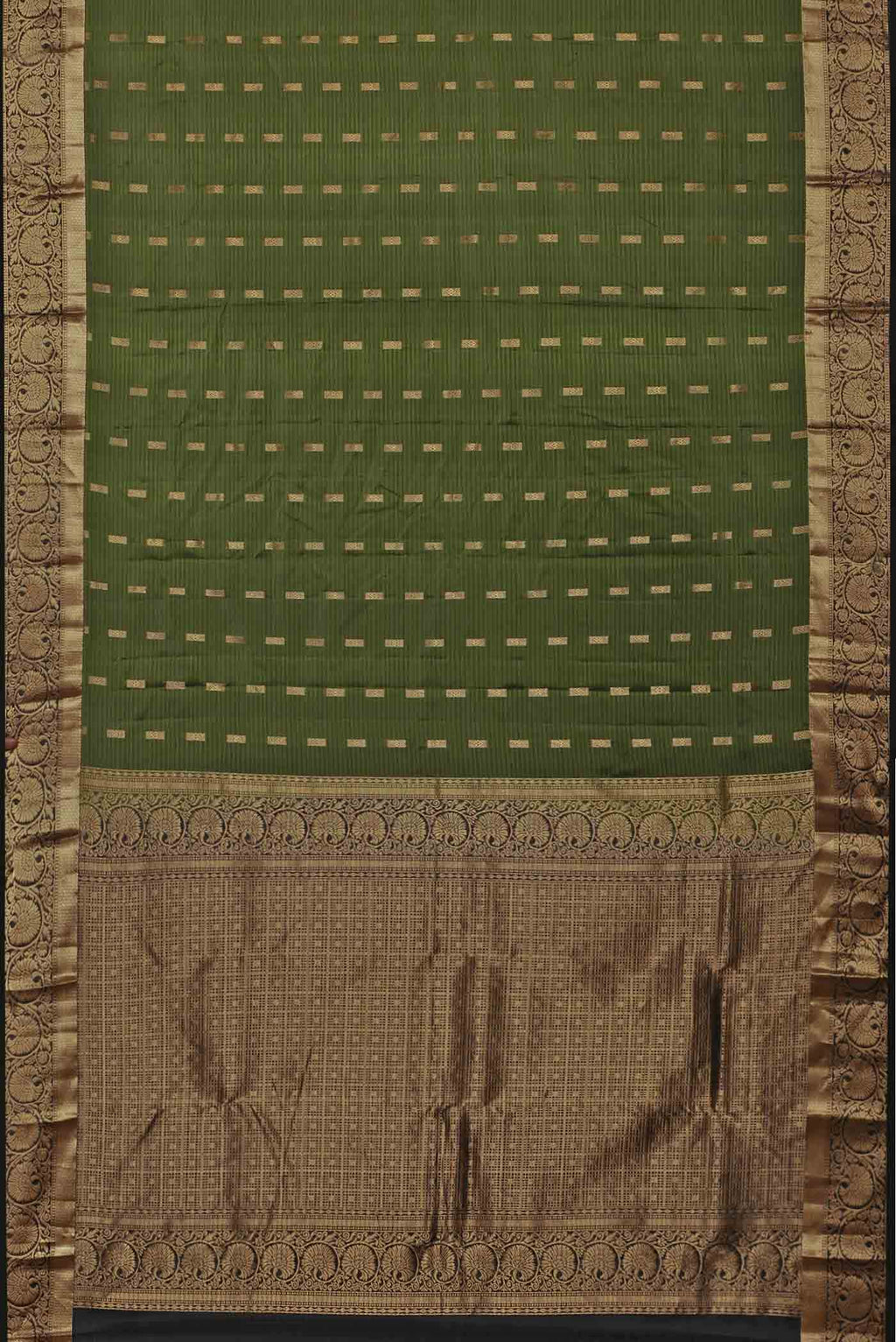 Green Kanchipuram Silk Saree