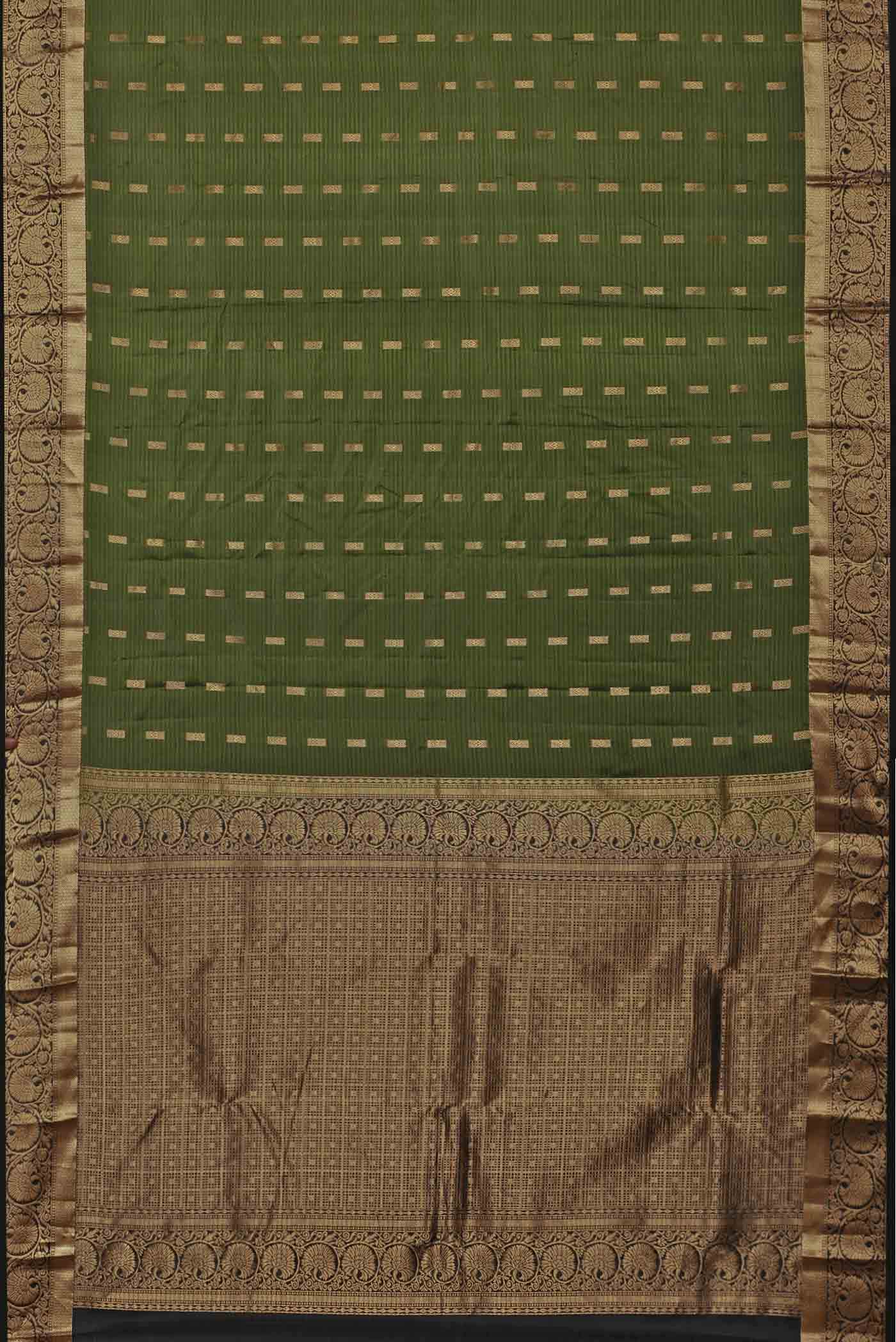 Green Kanchipuram Silk Saree