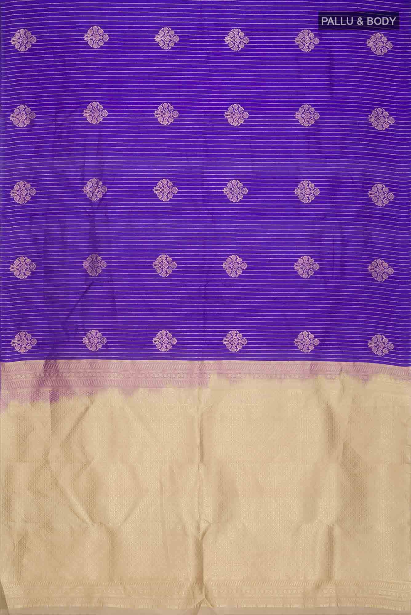 Blue Kanchipuram Silk Saree