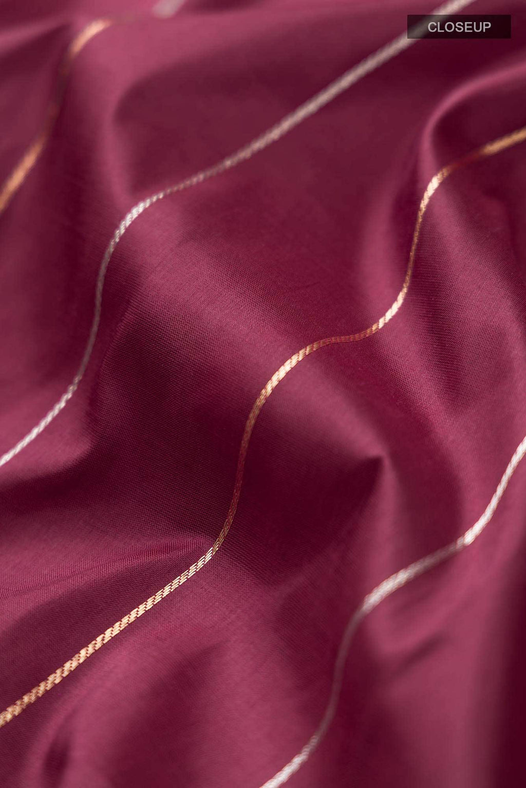 Maroon Banarasi Katan Silk Saree