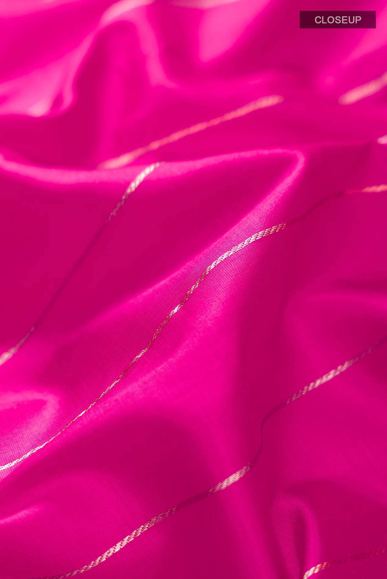 Pink Banarasi Silk Saree