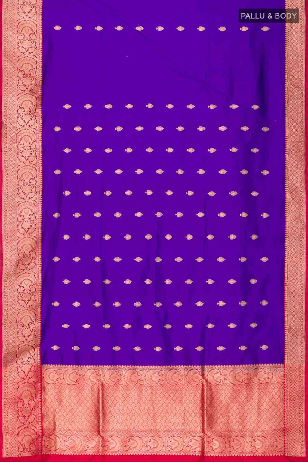 Blue Banarasi Silk Saree