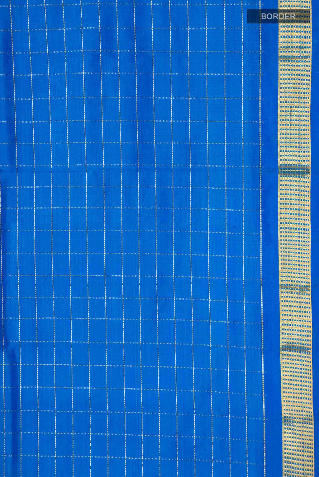 Blue Kanchipuram Silk Saree