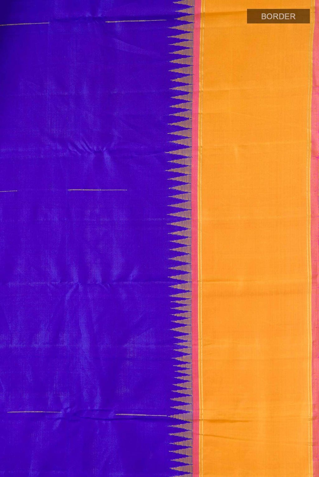 Blue Kanchipuram Silk Saree