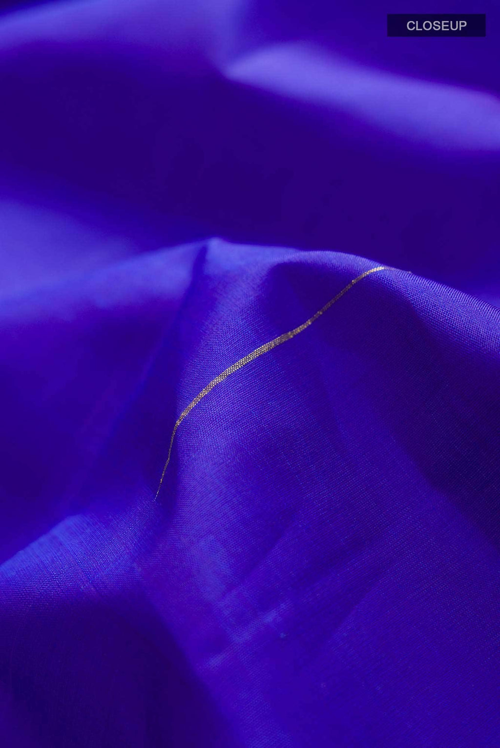Blue Kanchipuram Silk Saree