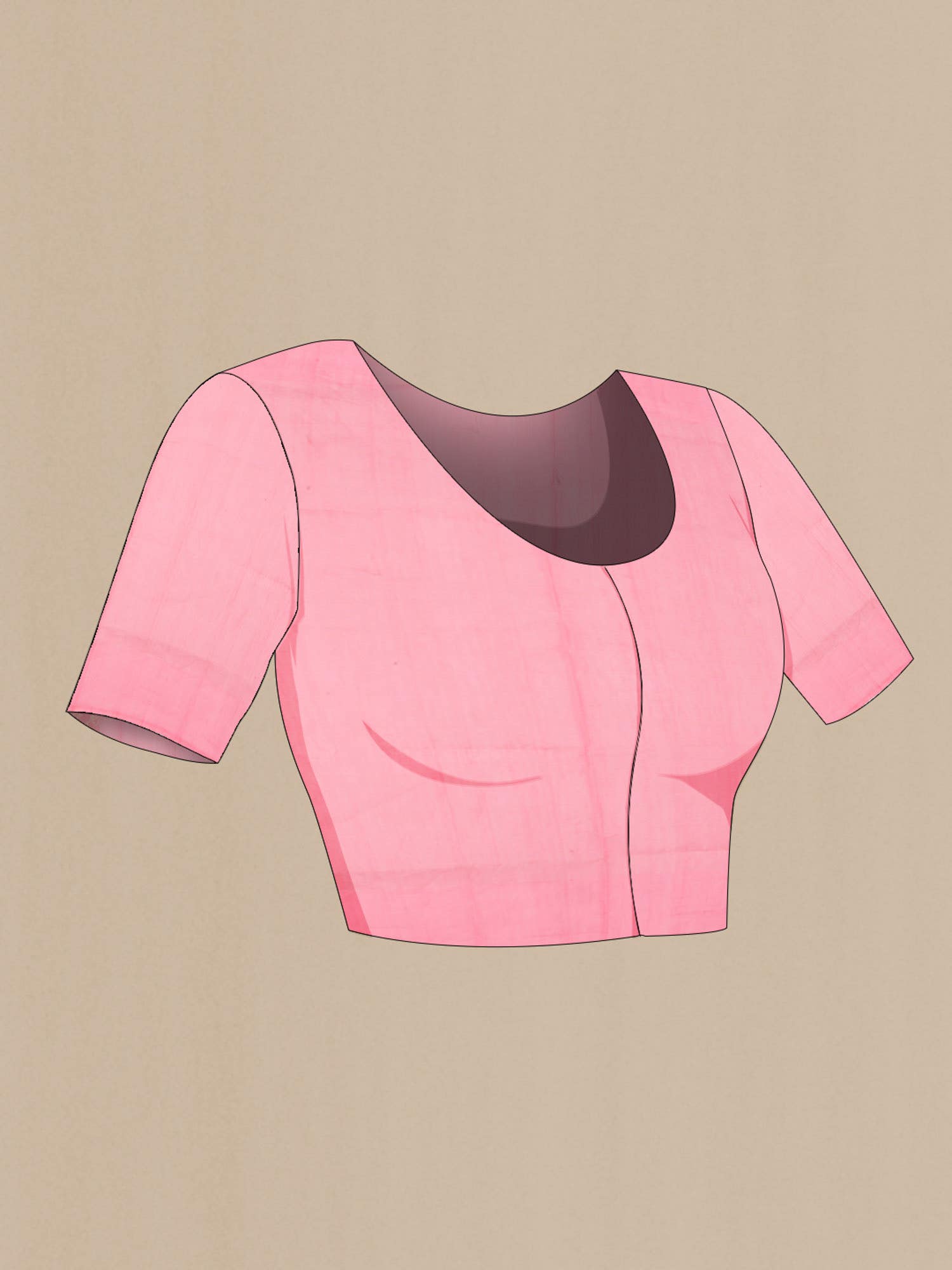 Pink Silk Cotton Saree