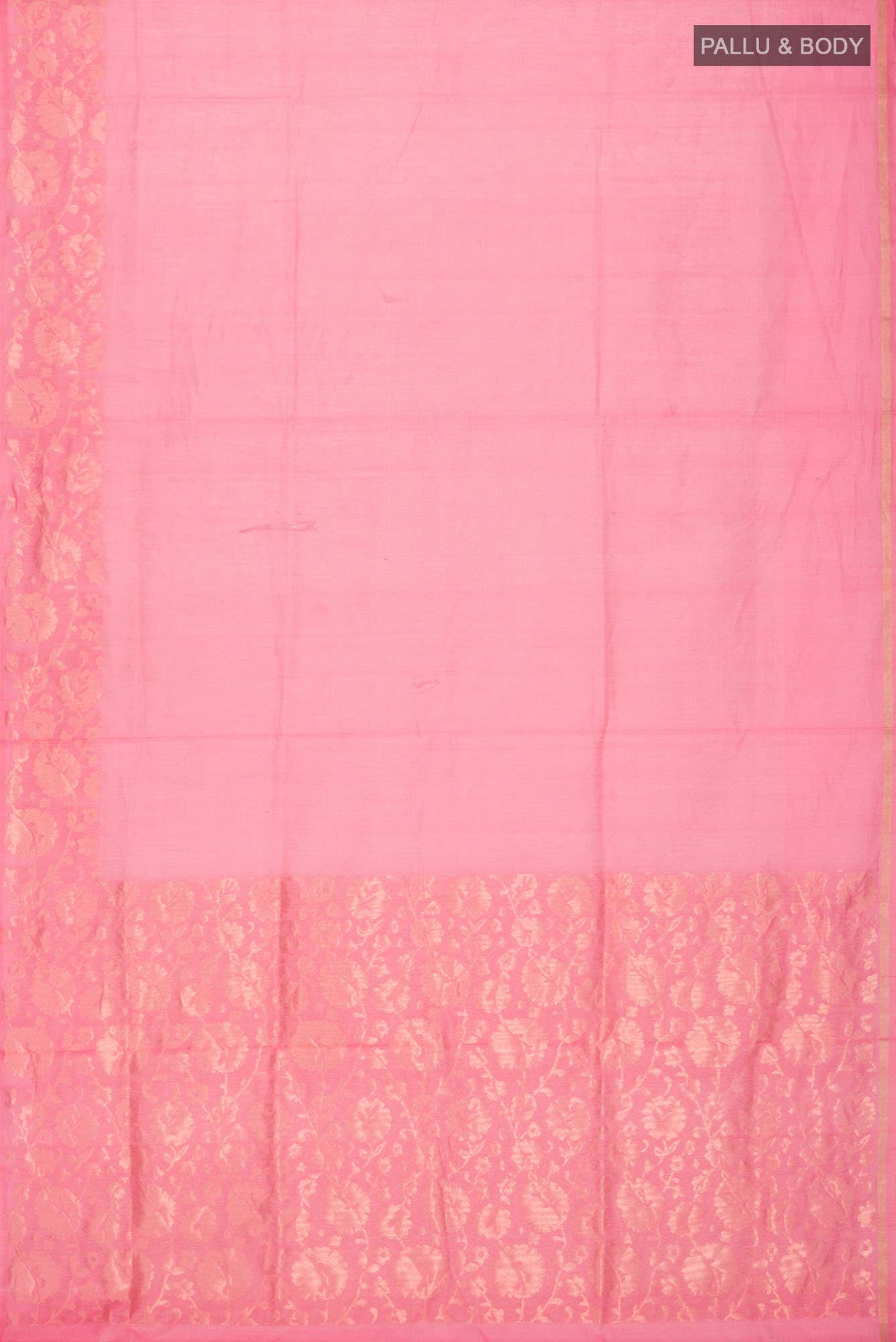 Pink Silk Cotton Saree