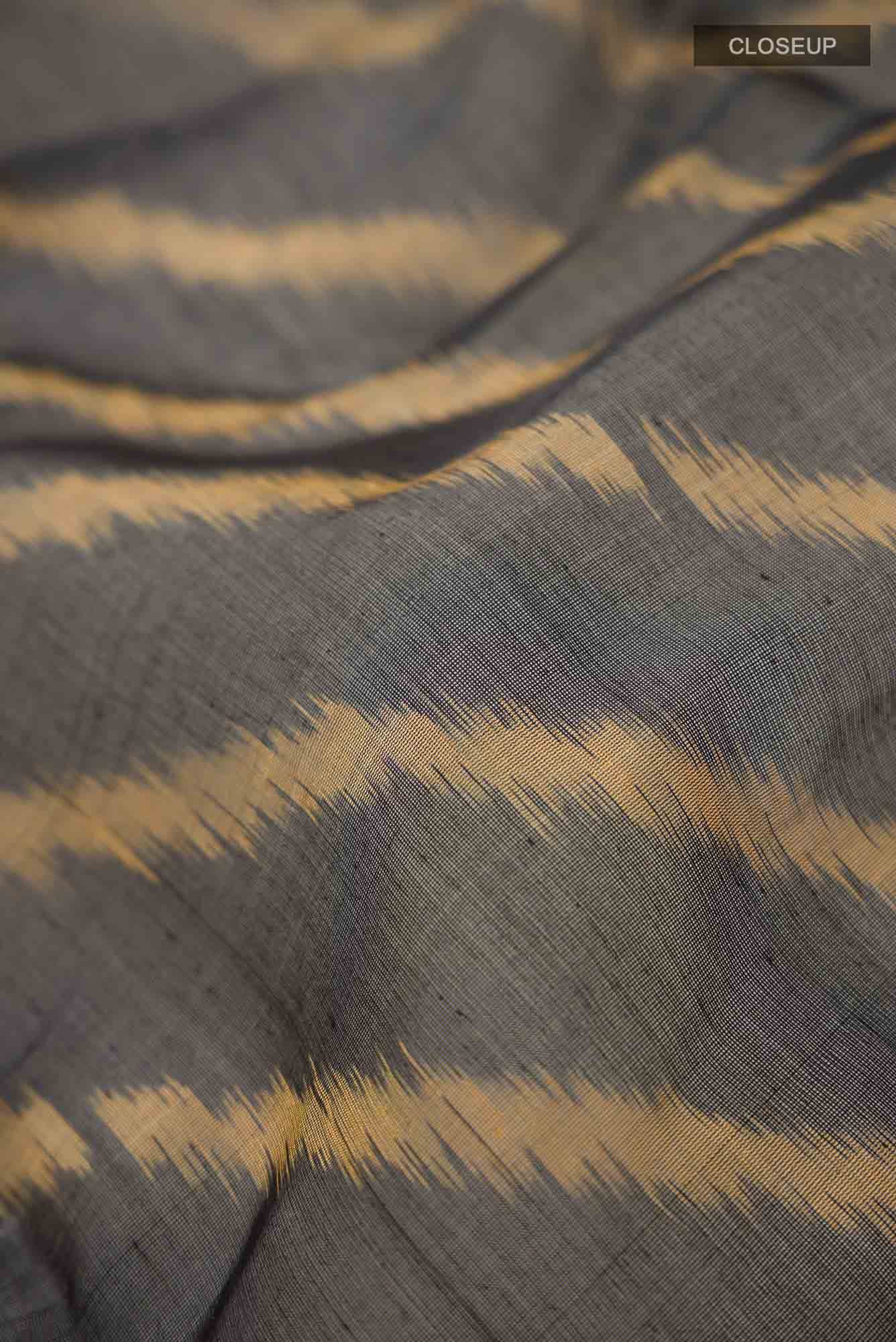 Black Silk Cotton Saree