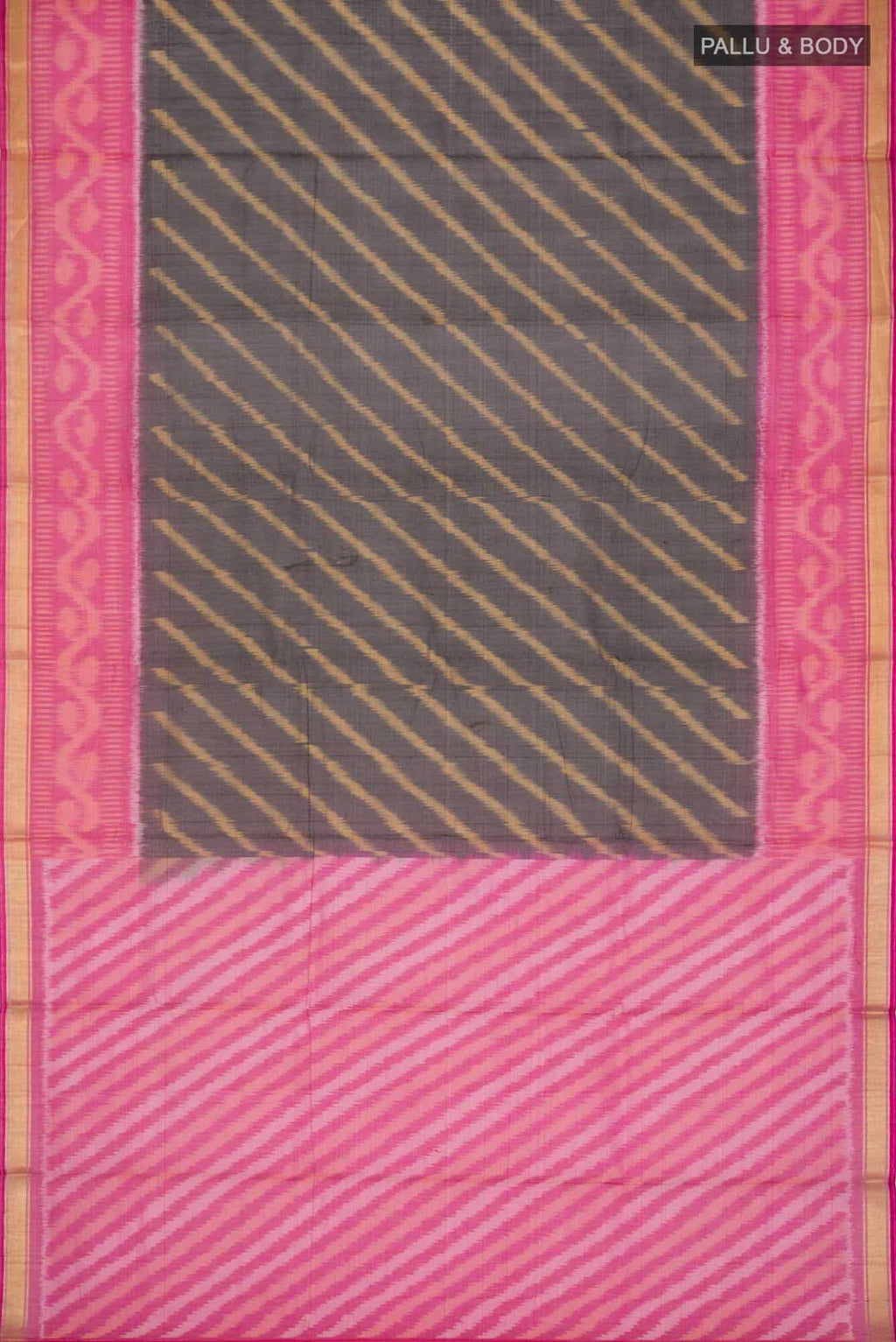 Black Silk Cotton Saree