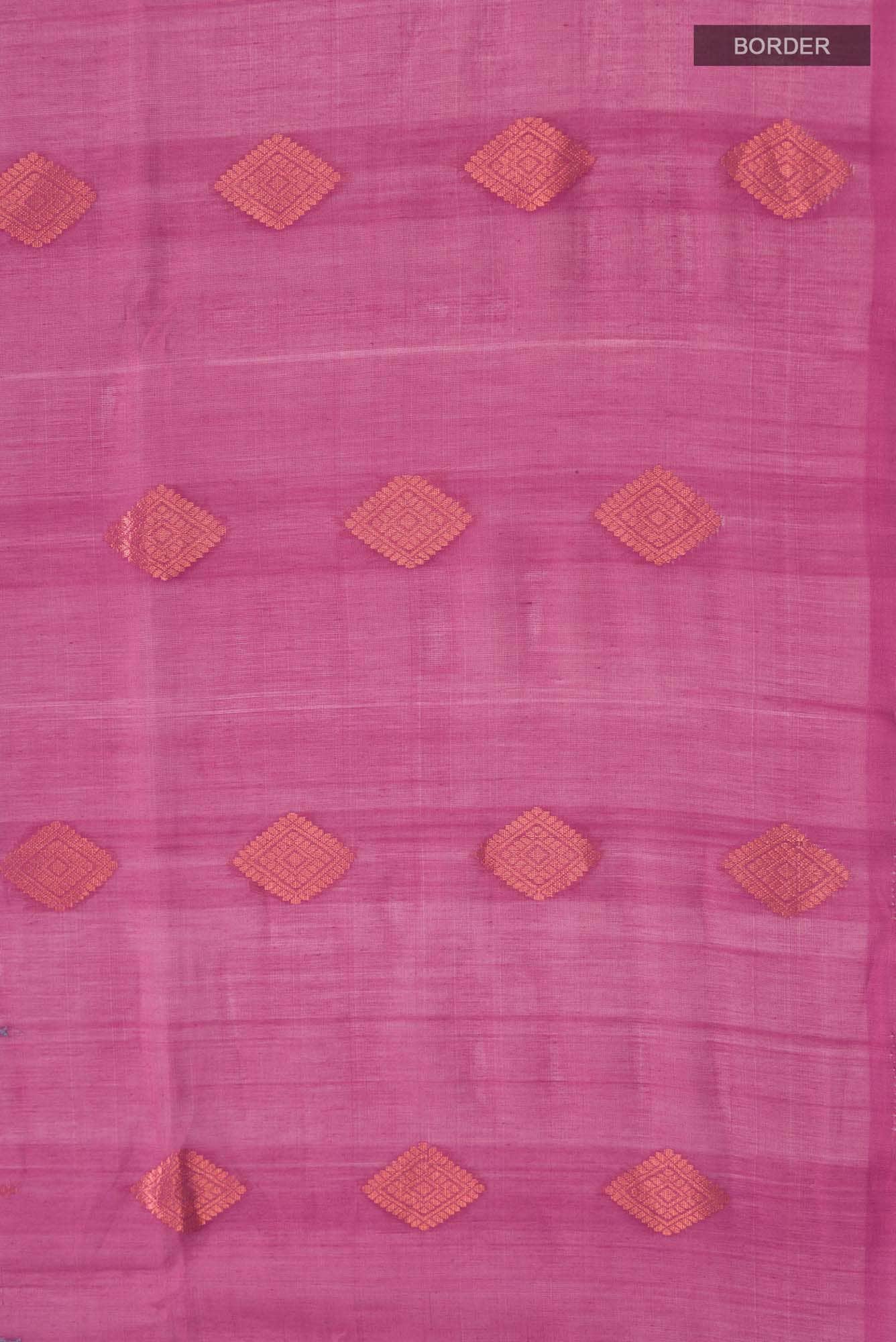 Pink Silk Cotton Saree