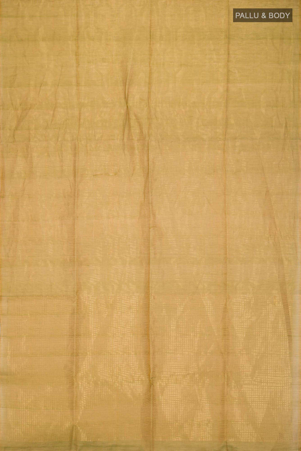 Green with yellow Dual Tone Silk Cotton Saree