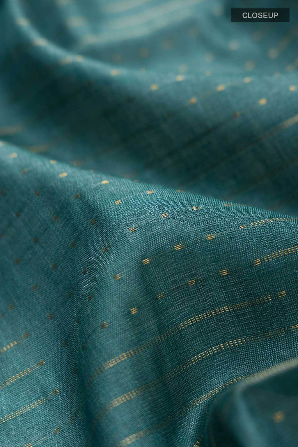 Green Banarasi Tussar Silk Saree