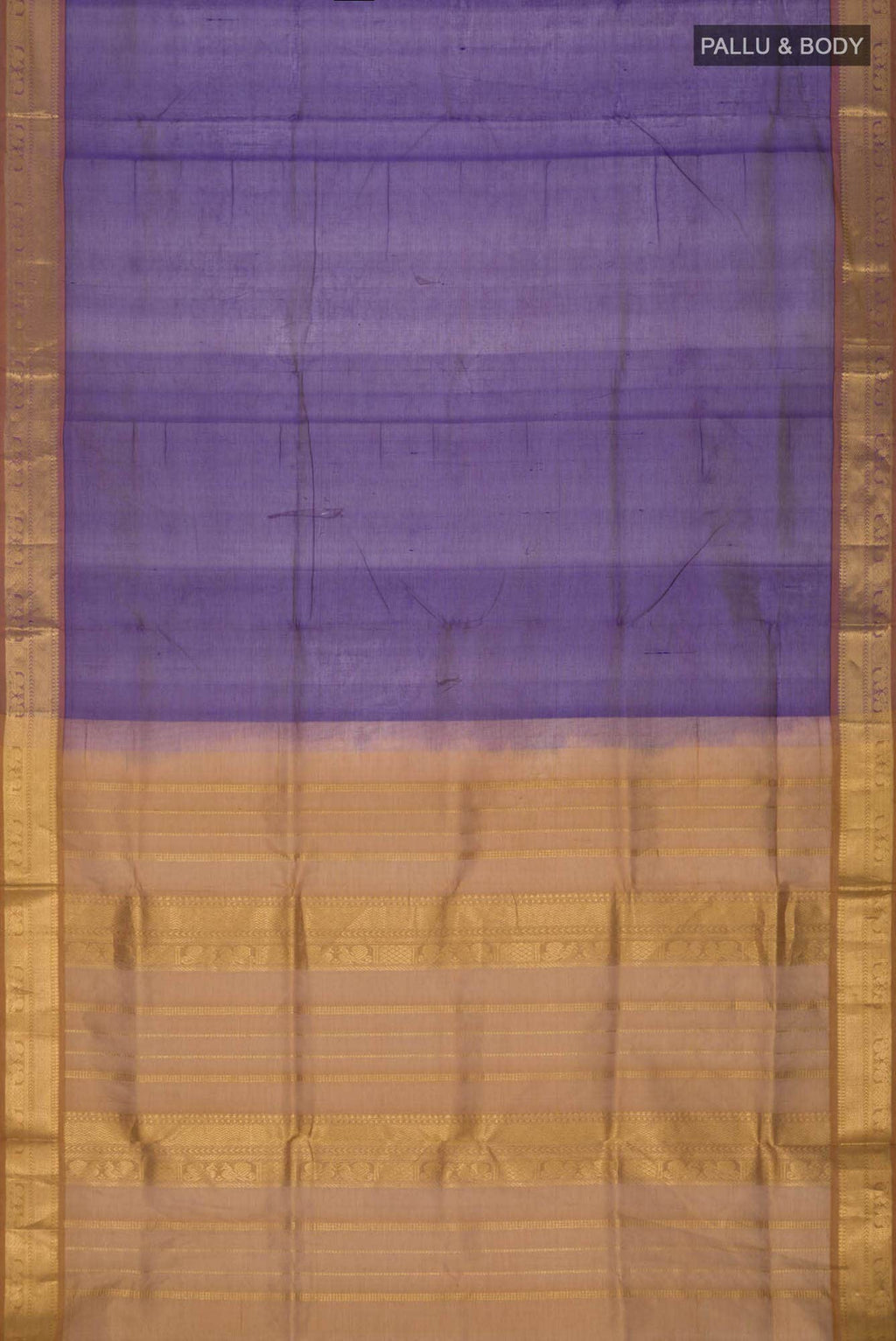 Blue Silk Cotton Saree