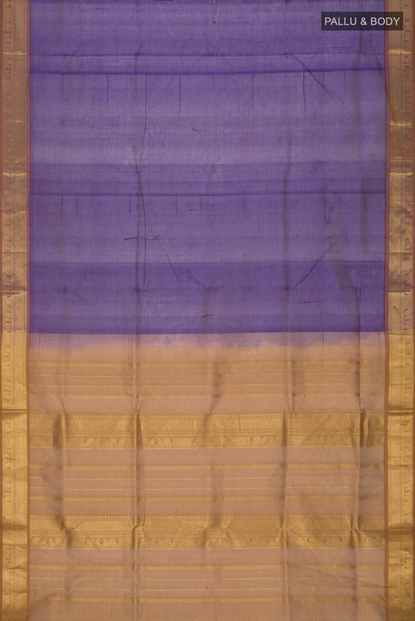Blue Silk Cotton Saree