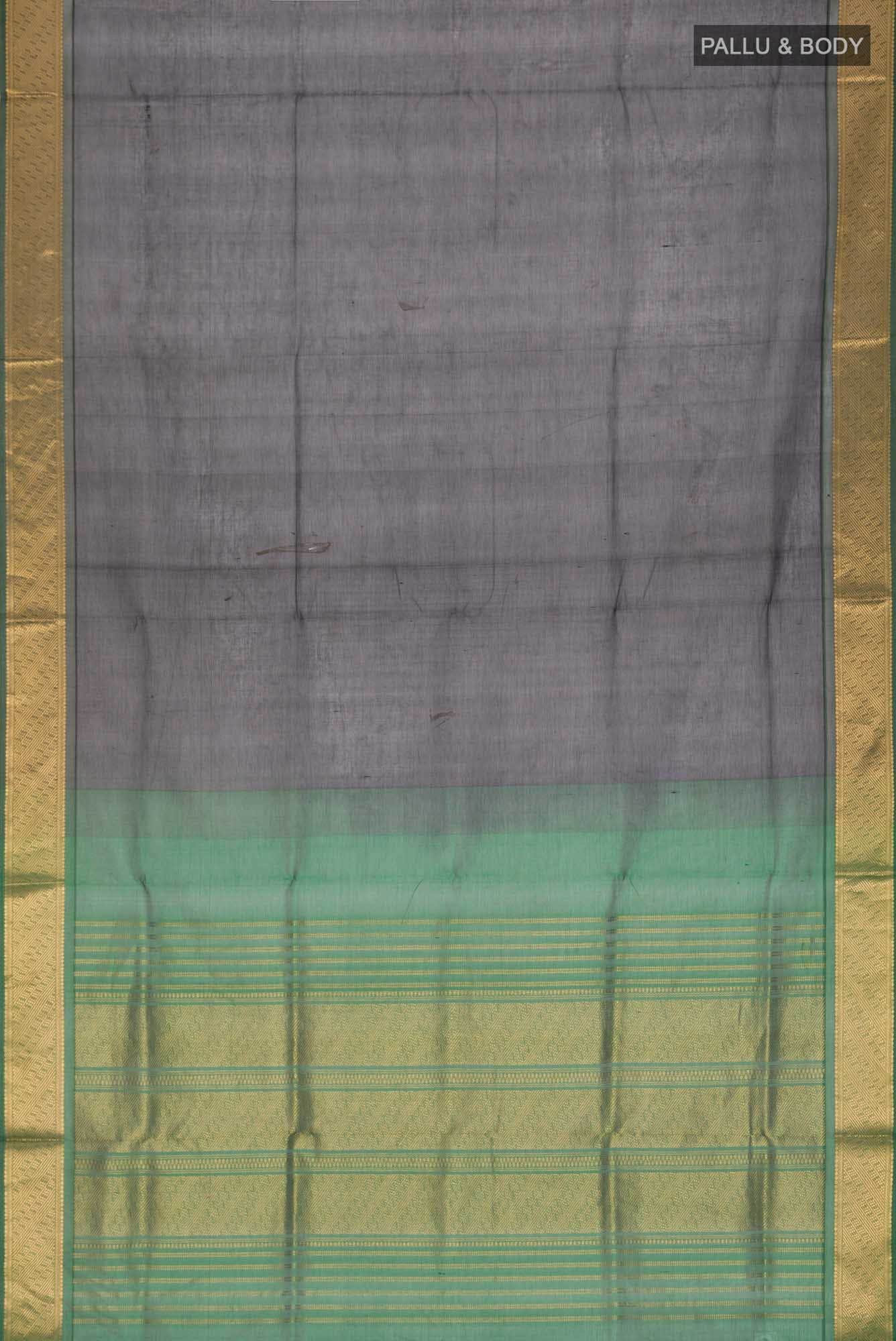 Black Silk Cotton Saree