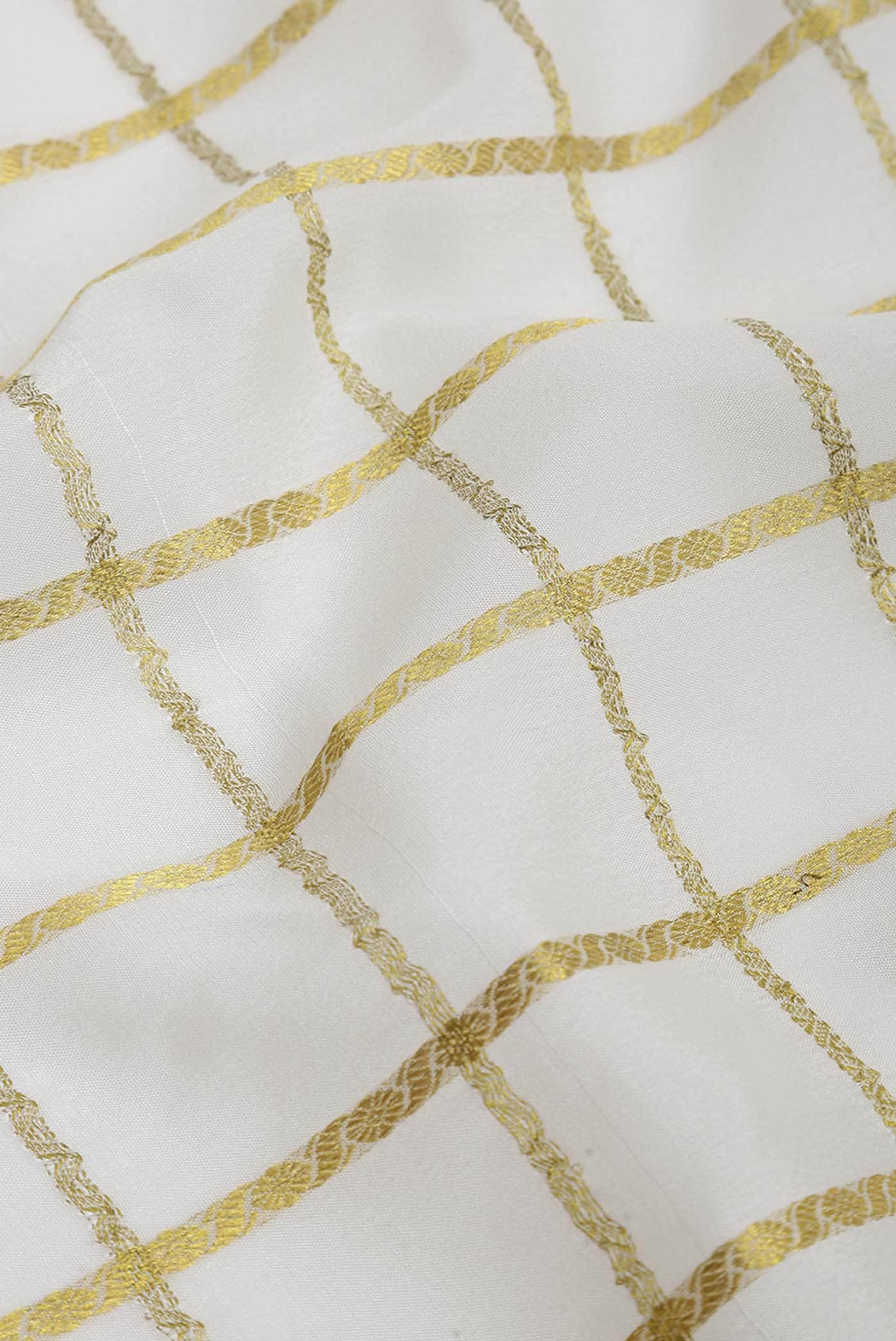 White Mysore Crepe Saree