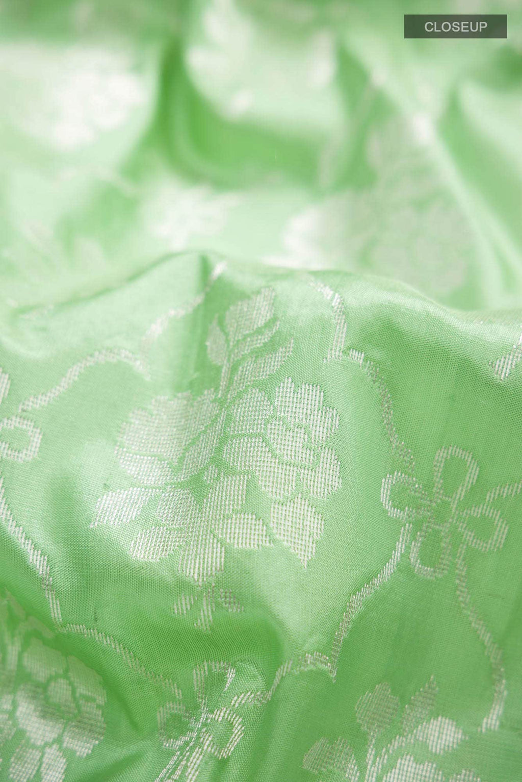 Green Banarasi Silk Saree