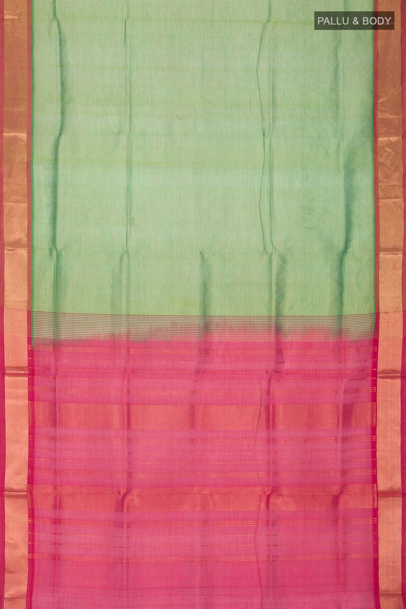 Green Silk Cotton Saree