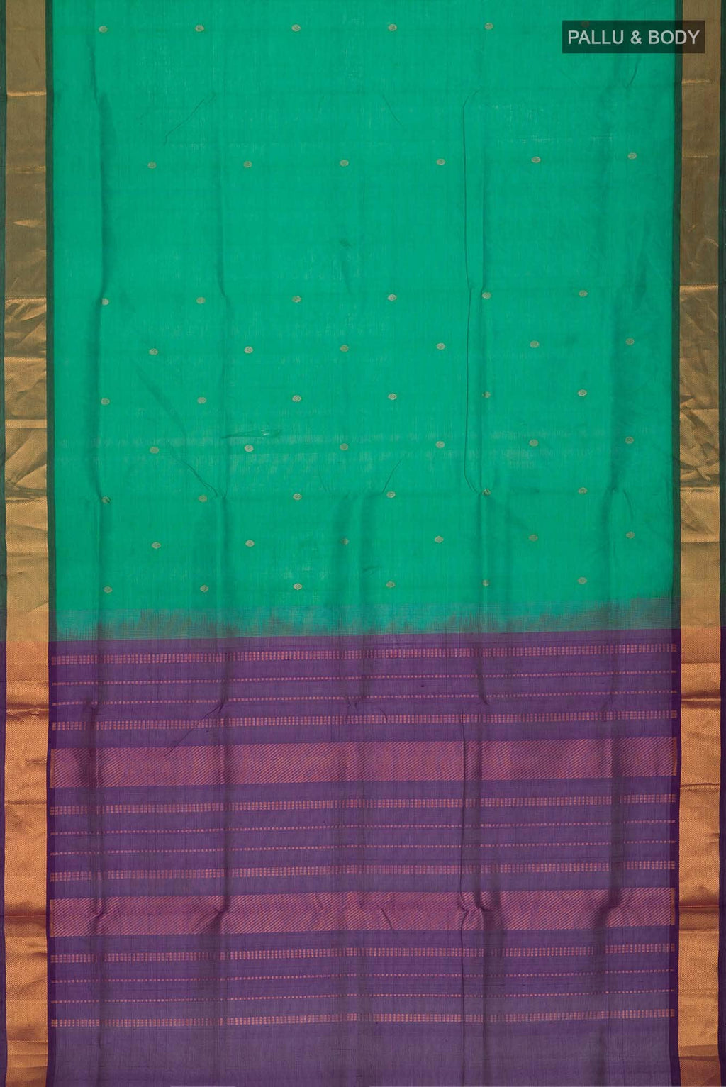 Green Silk Cotton Saree