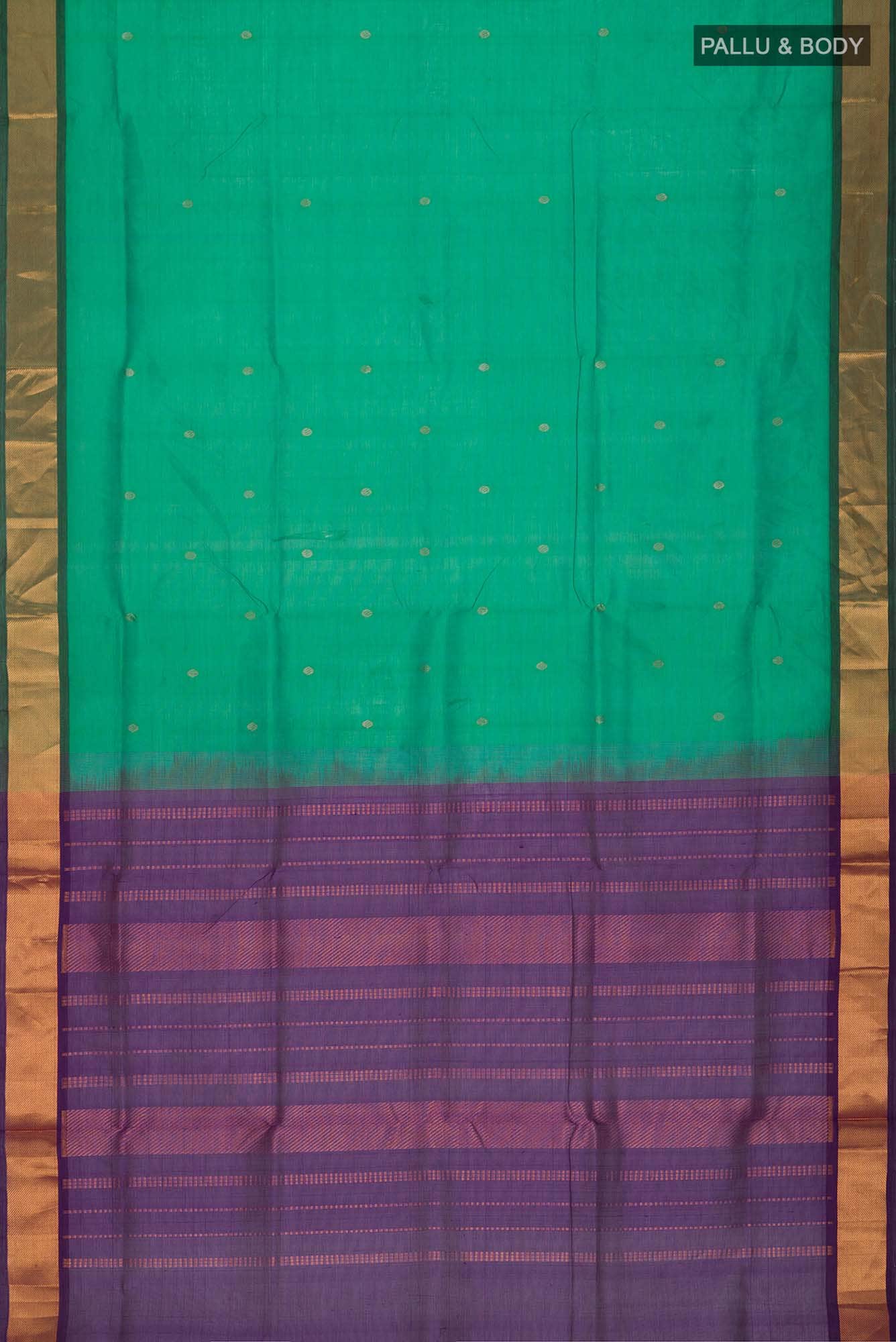 Green Silk Cotton Saree