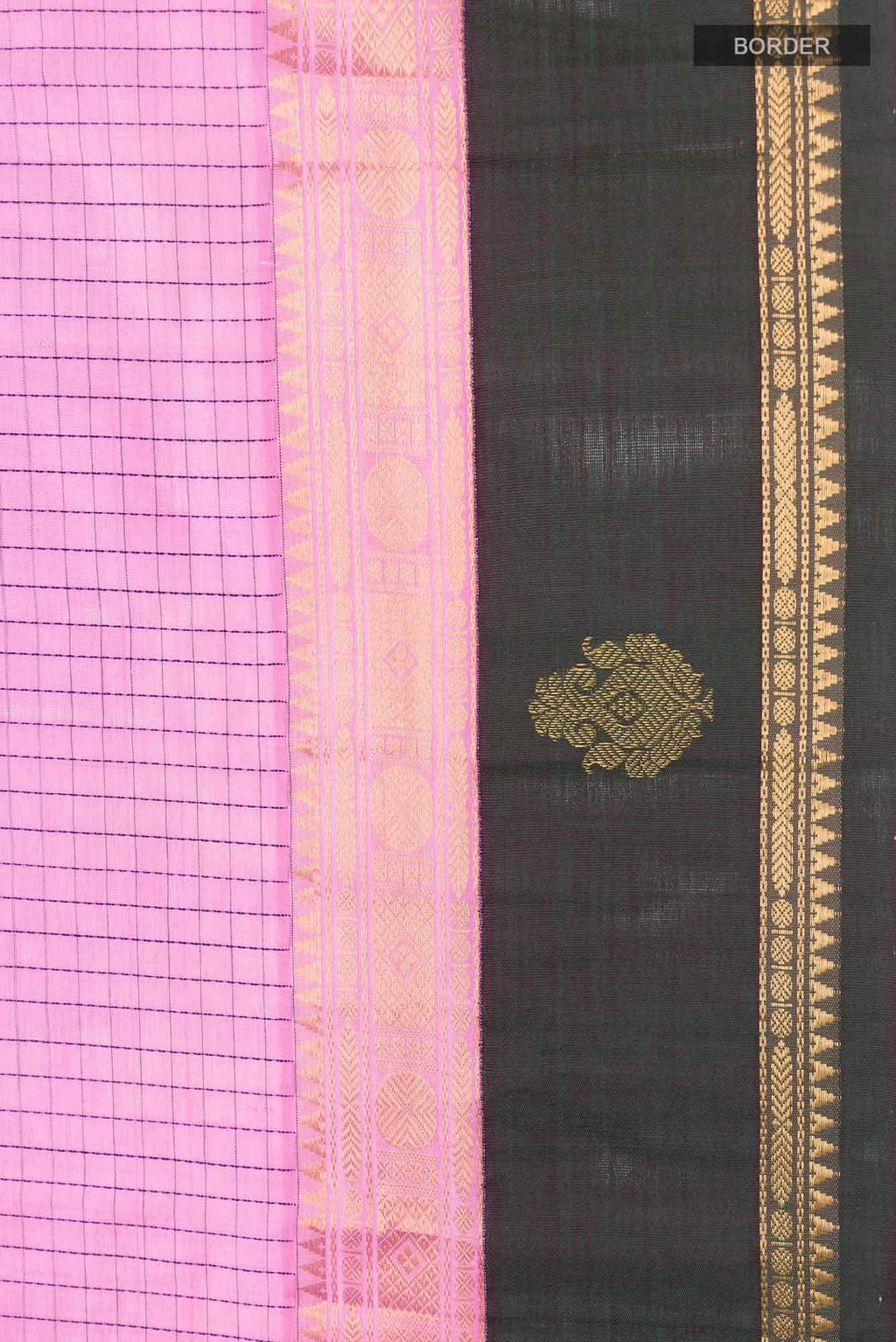 Pink Silk Cotton Saree