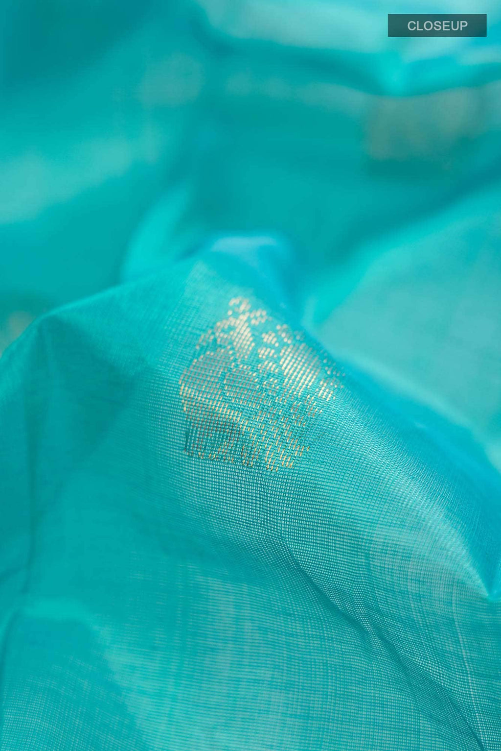 Blue Silk Cotton Saree